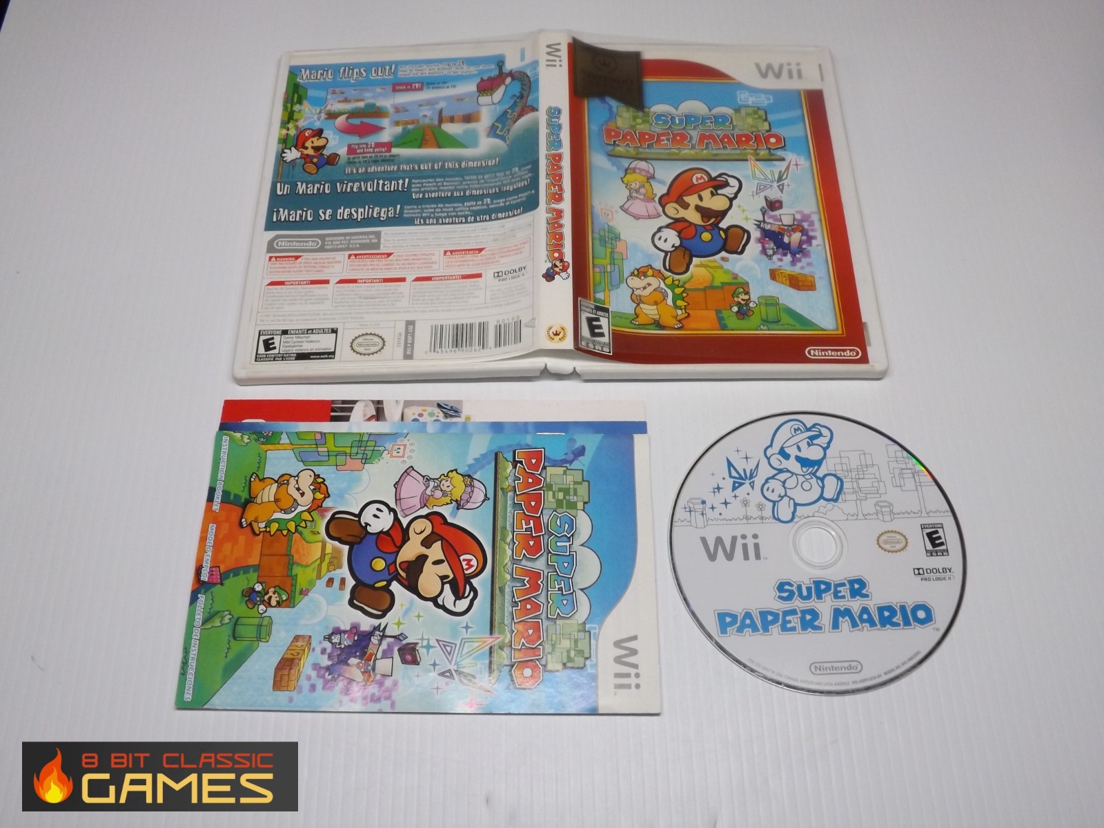 Super Paper Mario COMPLETE – NINTENDO Wii & Wii U – 77a