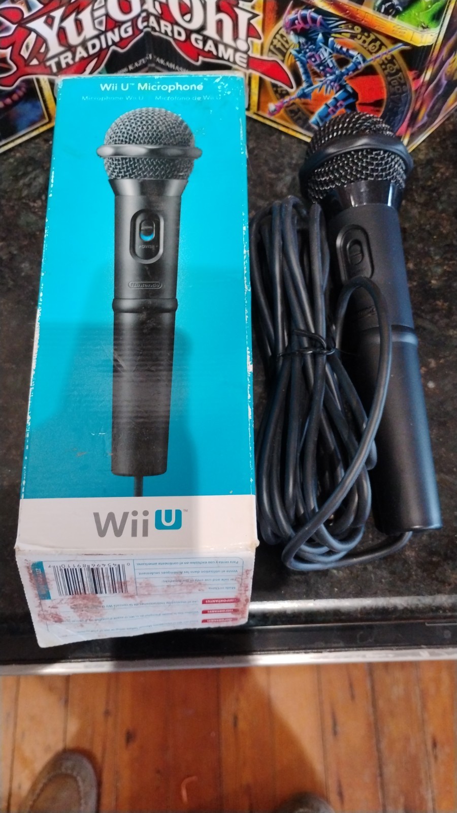 NINTENDO Wii U Game System Wired OEM Microphone WUP-021 w/ Original 2012 Box