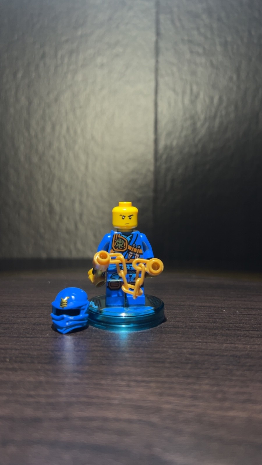 LEGO Dimensions Ninjago Jay Minifigure from 71215 Fun Pack Just minifigure