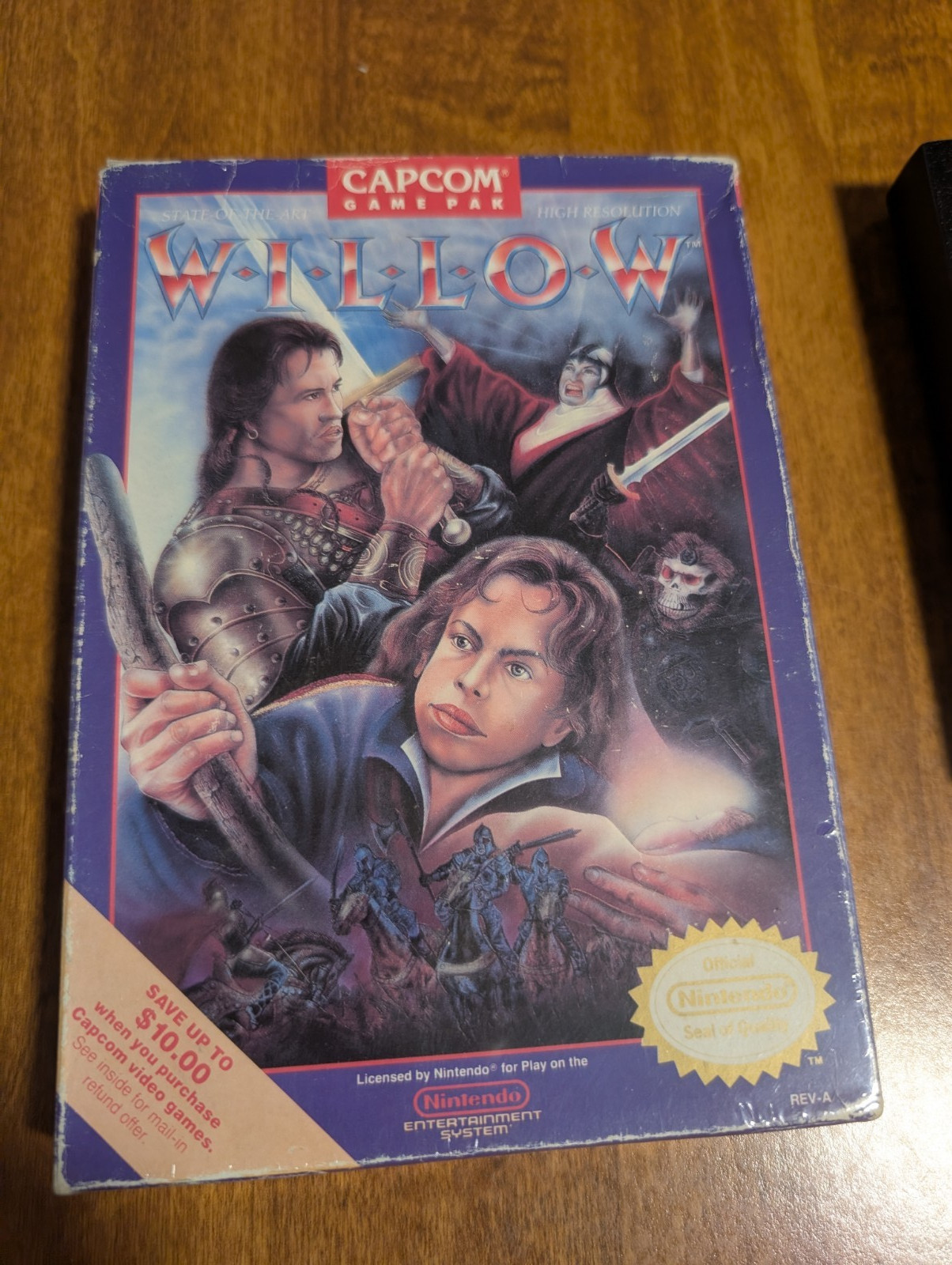 Willow CIB COMPLETE (GAME/BOX/MANUAL) (Nintendo Entertainment System, 1989)