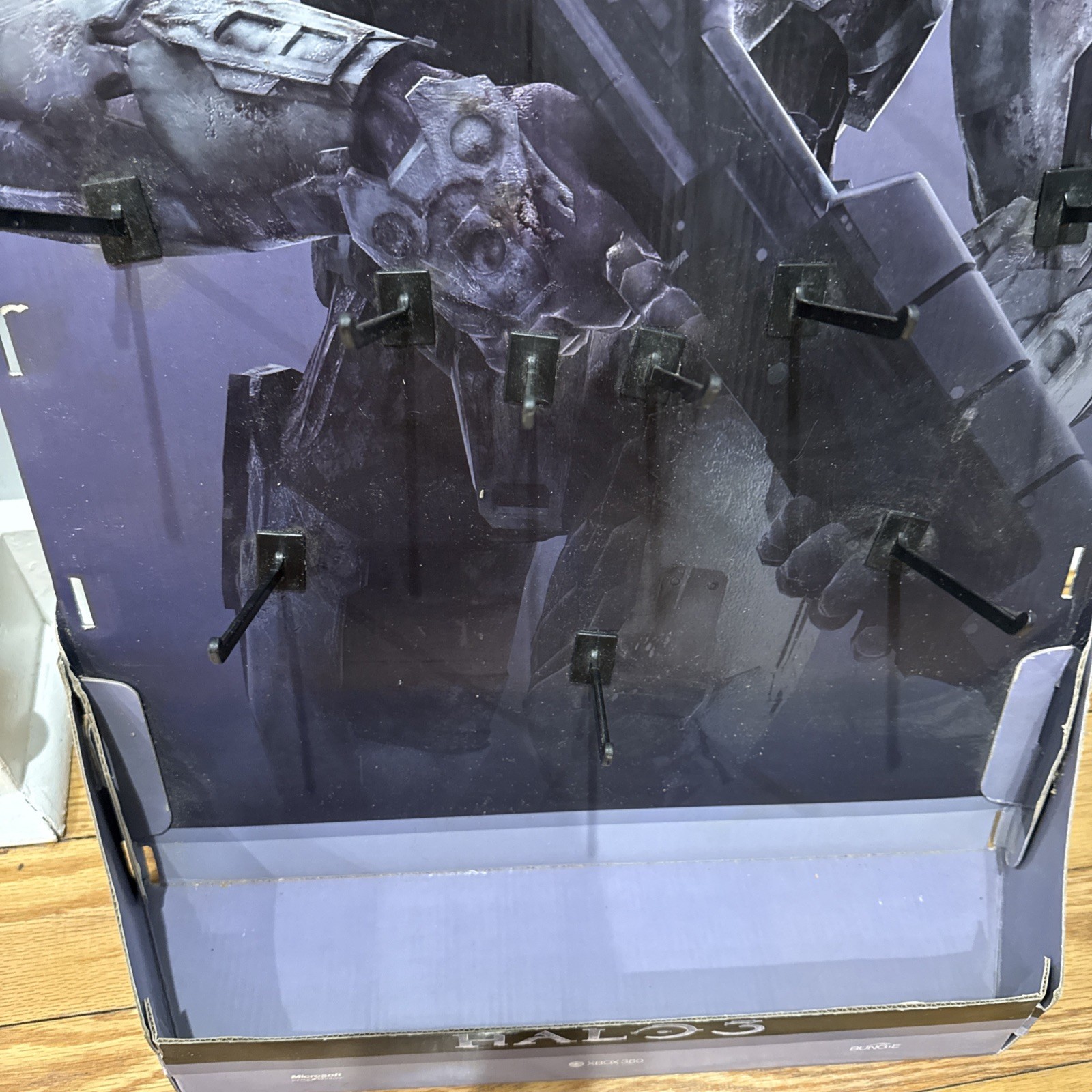 Vintage Halo 3 Standee Large Store Display Xbox 360 Hanger