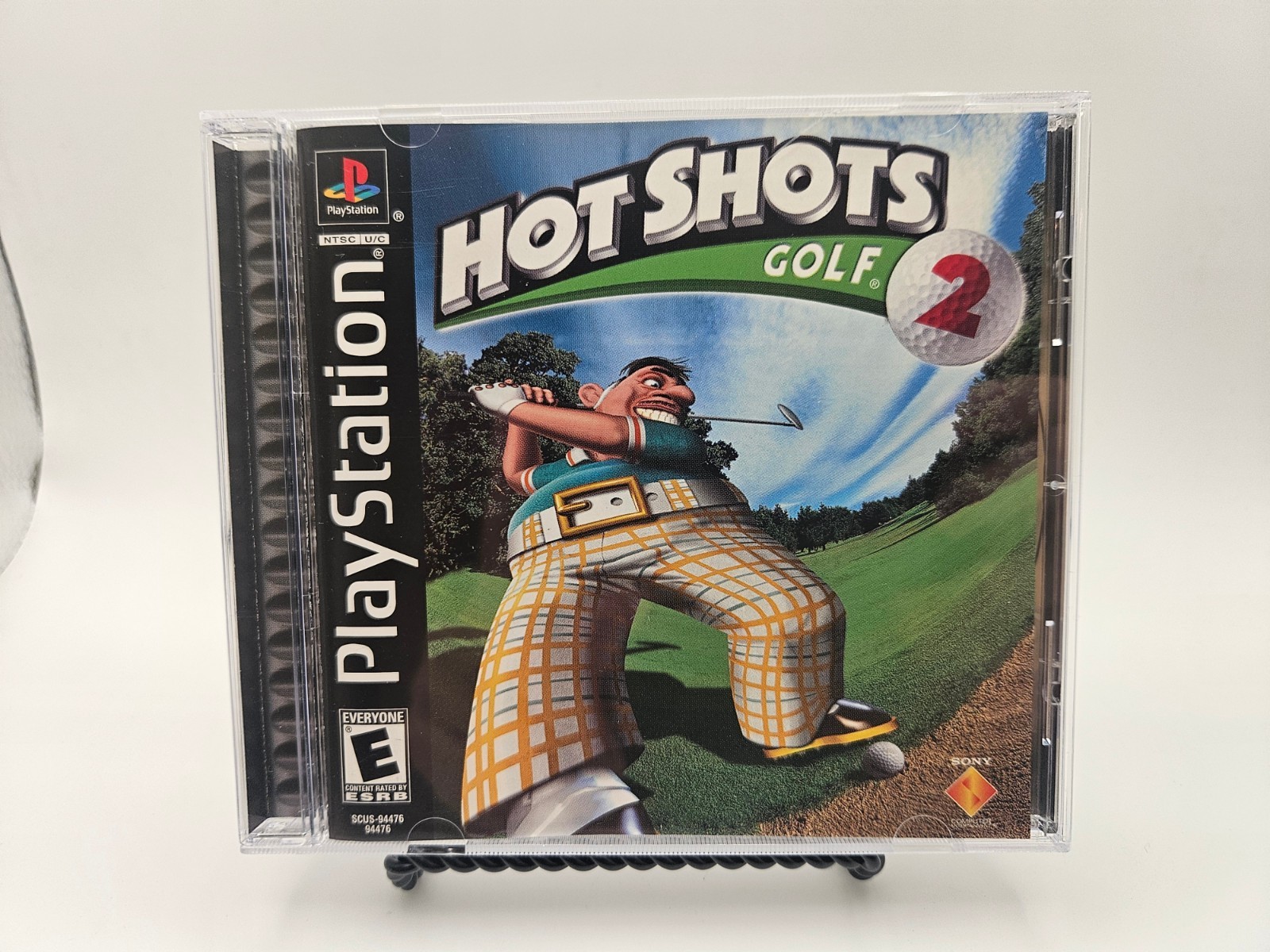 Hot Shots Golf 2 (PlayStation 1 PS1, 2000) CIB Complete Black Label + Reg Tested