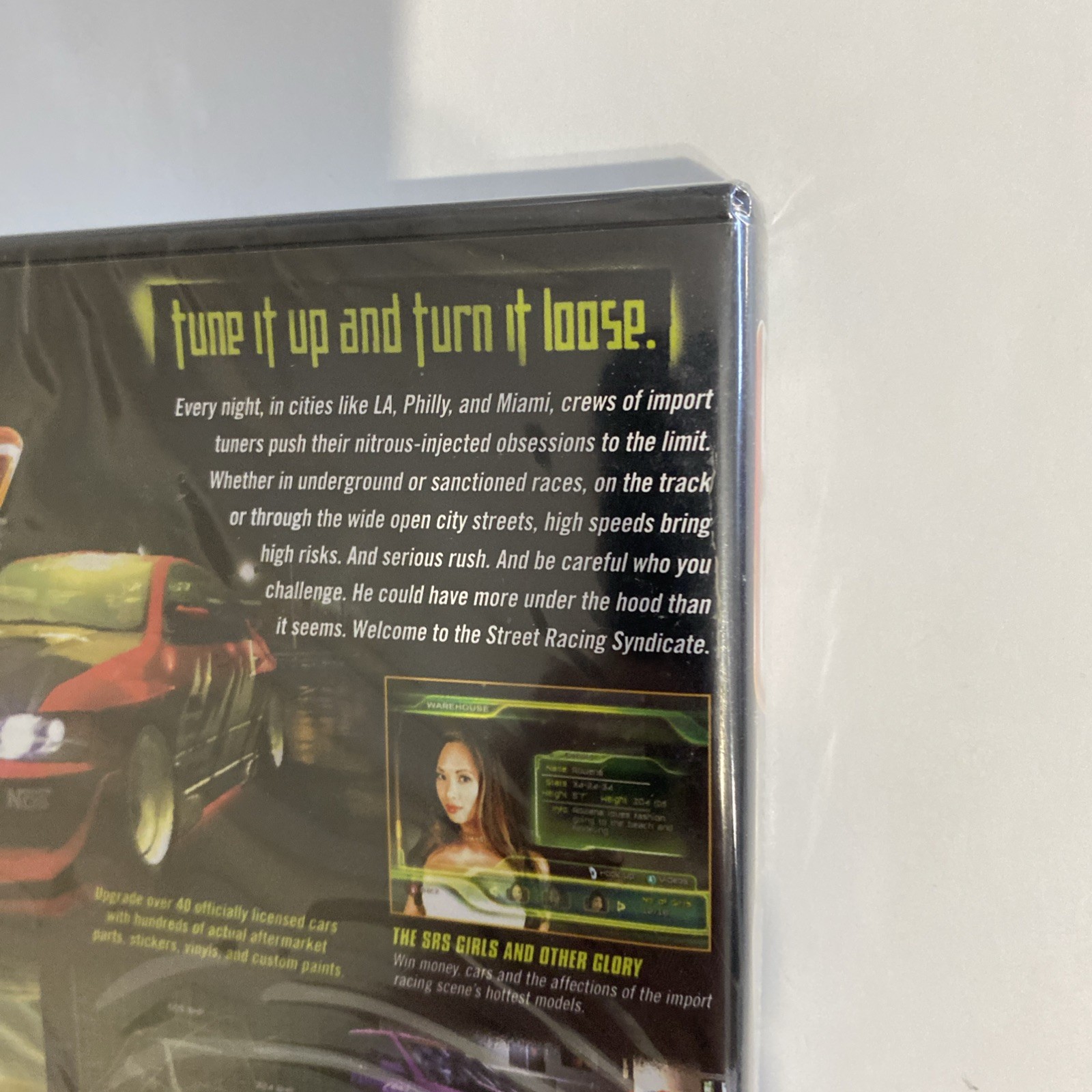 SRS: Street Racing Syndicate for GameCube NEW Factory Sealed USA Copy