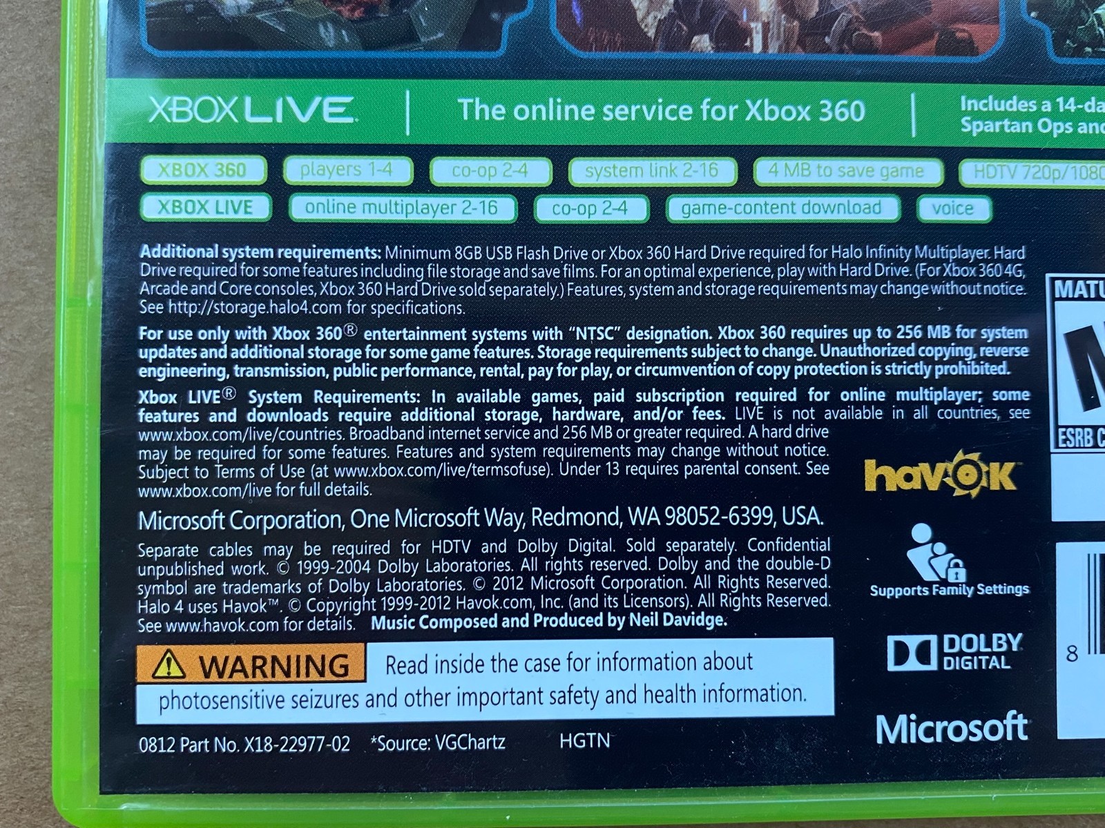 XBOX 360 – Halo 4 Game by 343 Industries In Excellent, New Like Condition