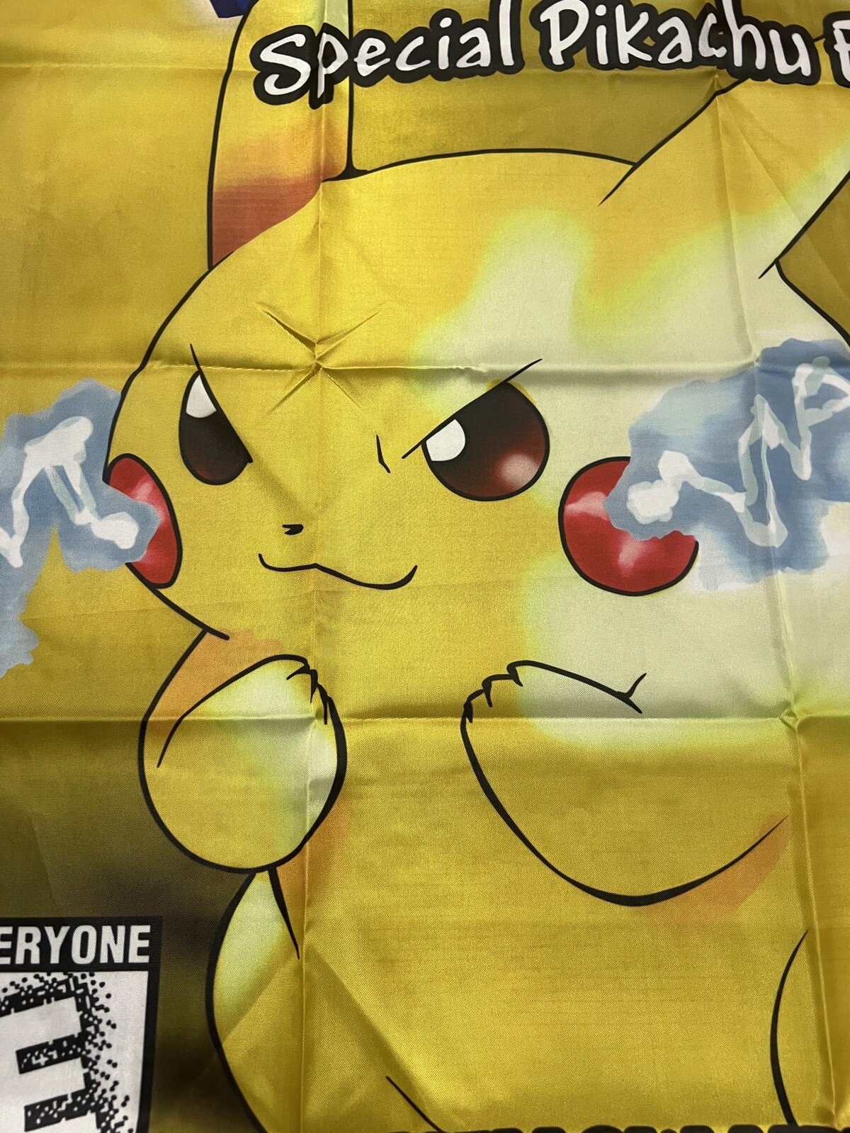 Pokemon Yellow Version Gameboy Wall Flag Banner Tapestry 3 x 3 Ft