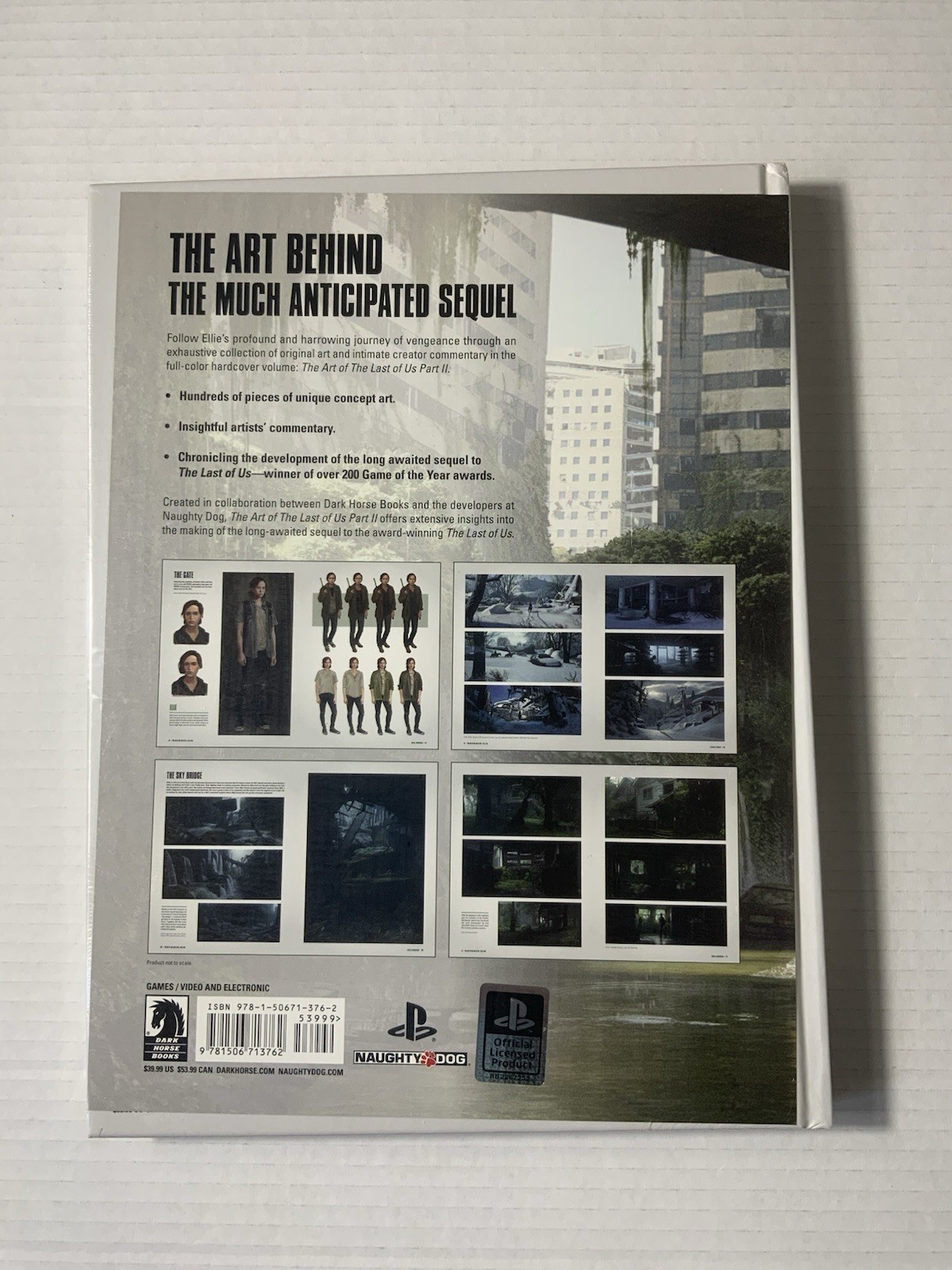 The Last of US Part II Dark Horse Art Book 2018