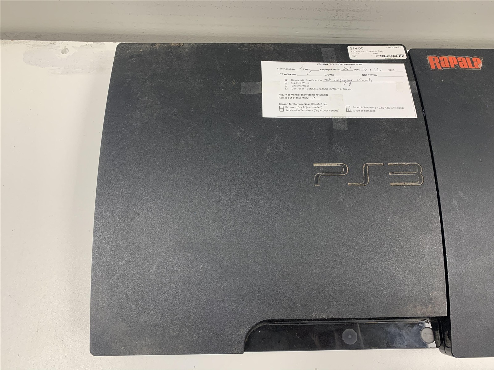 Lot of 6 Sony PS3 Slim Consoles Parts Repair Not Working Damaged AS IS