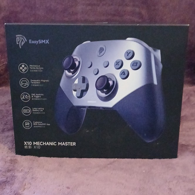 EasySMX X10 Mechanic Master Wireless PC Controller Gray/Black