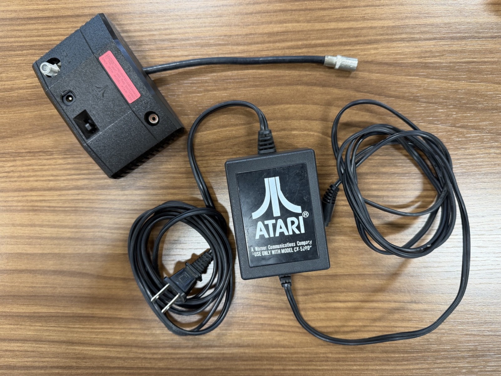 Atari 5200 Console 4-Port, tested, no controllers, includes uninstalled UAV mod