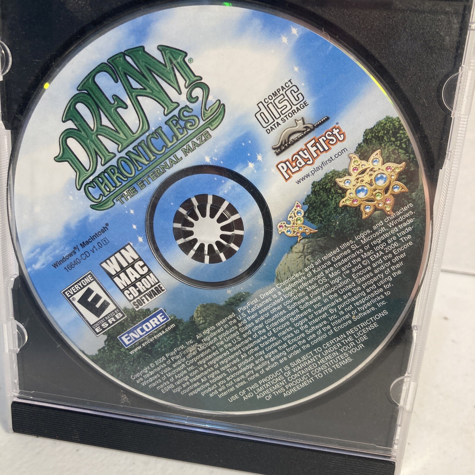 DREAM CHRONICLES 2 The Eternal Maze Adventure PC MAC Game Disc Only