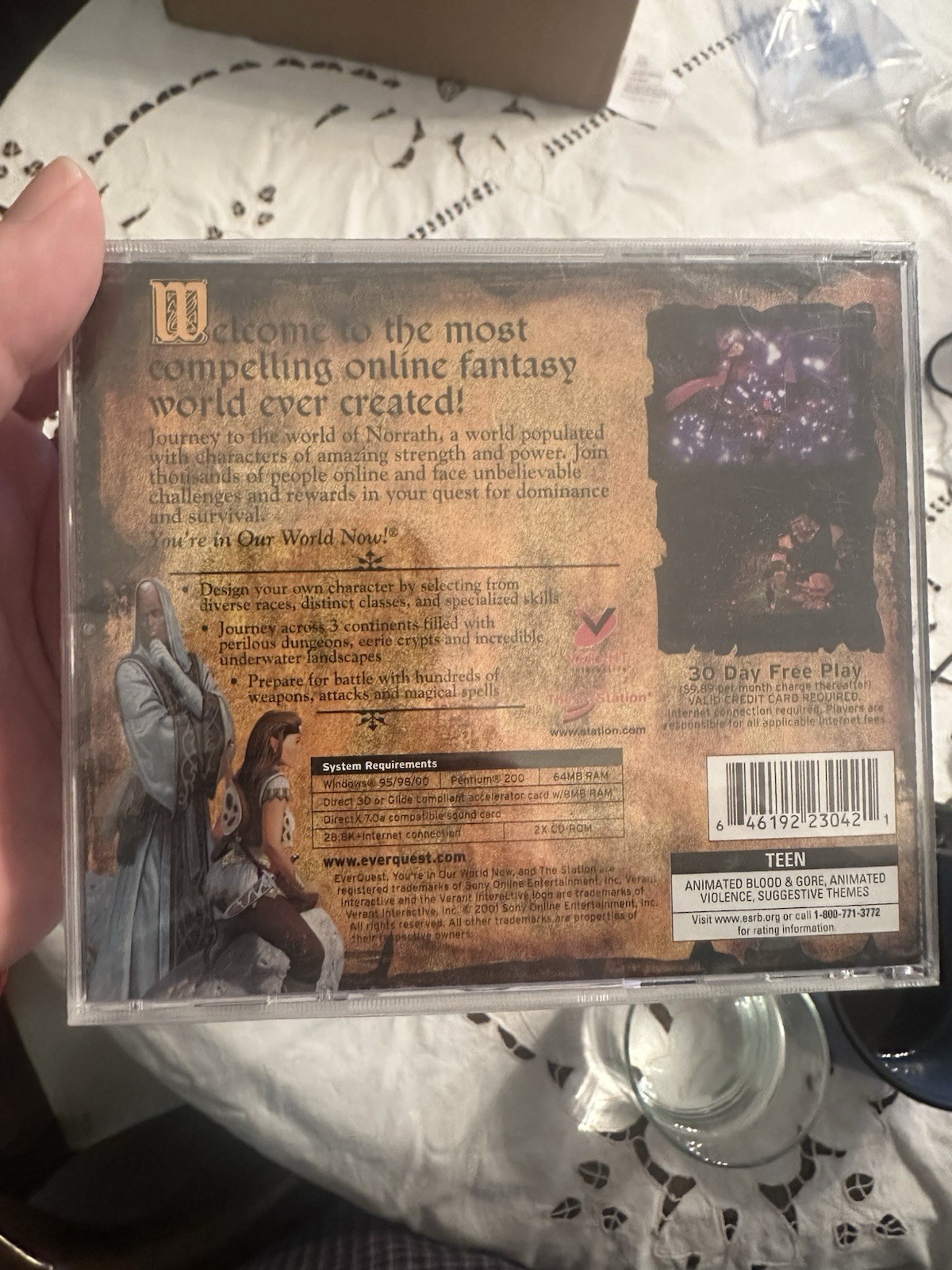 EverQuest Jewel Case Factory Sealed Plus Strategy Guide Check Out Photos