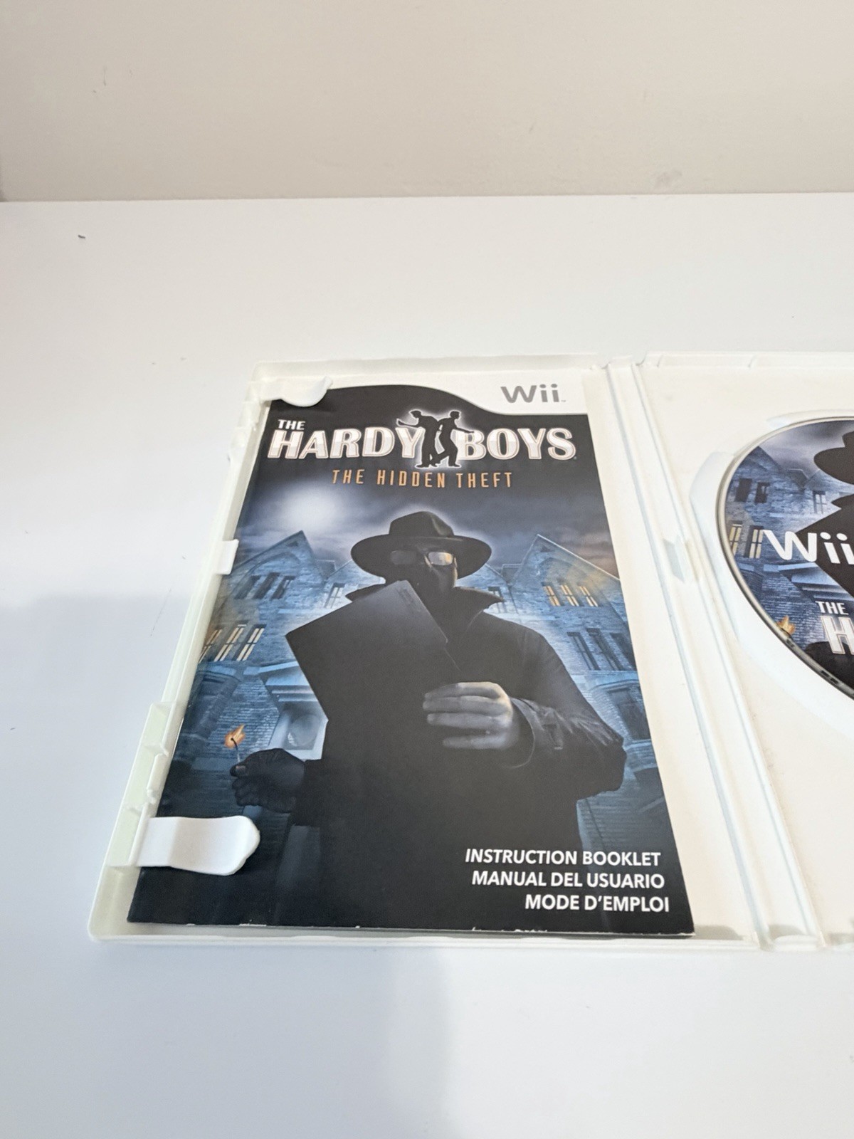 The Hardy Boys: The Hidden Theft (Nintendo Wii, 2009) Complete Tested Working