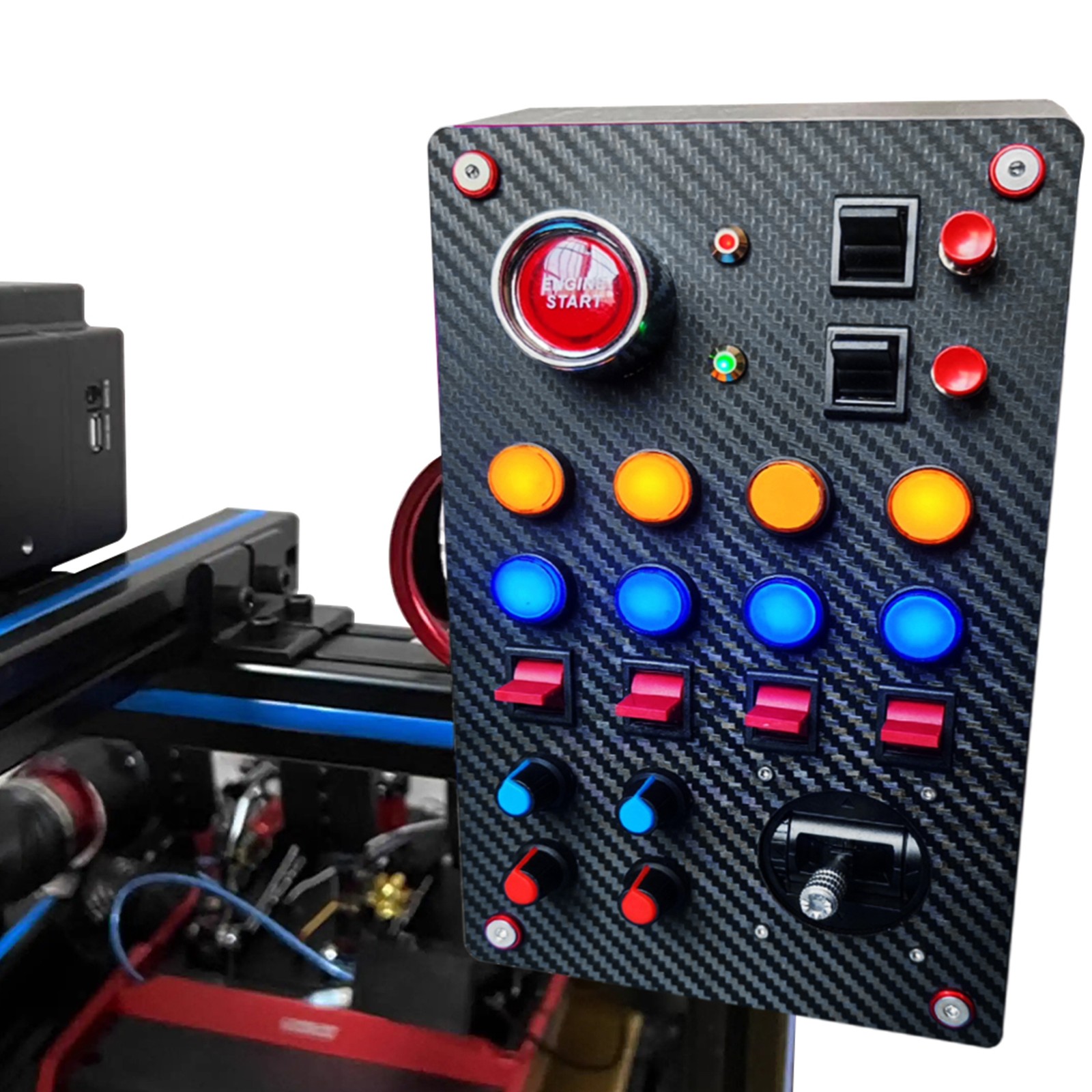 Racing Simulator Button Control Hub Box For Logitech G27/G29/G920/G923 R5/R9/R12