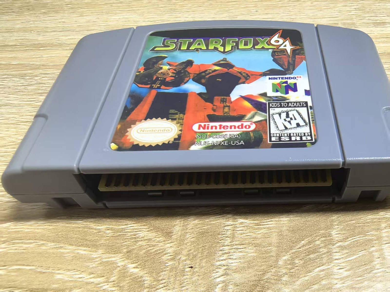 Star Fox 64 (Nintendo 64 N64) Classic Space Shooter Combat Adventure Gam