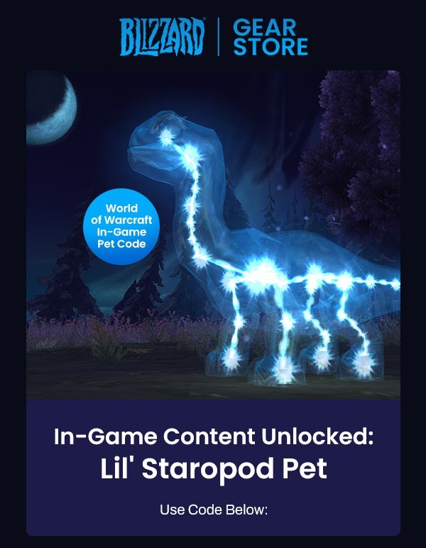 Lil’ Staropod Pet || World of Warcraft (IN HAND)
