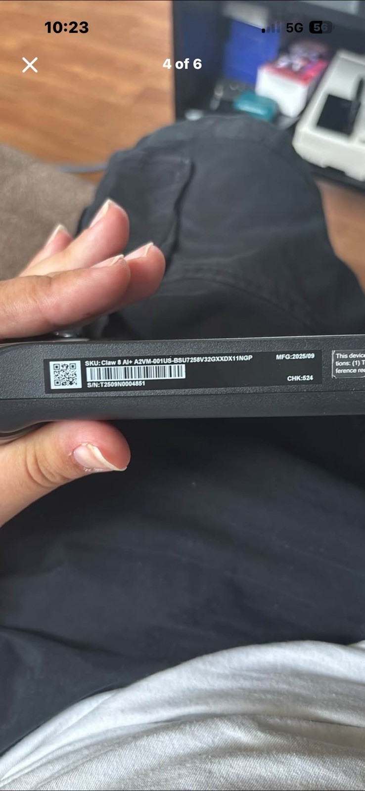 MSI Claw 8 AI+ A2VM 8” 32GB 1TB Handheld Portable