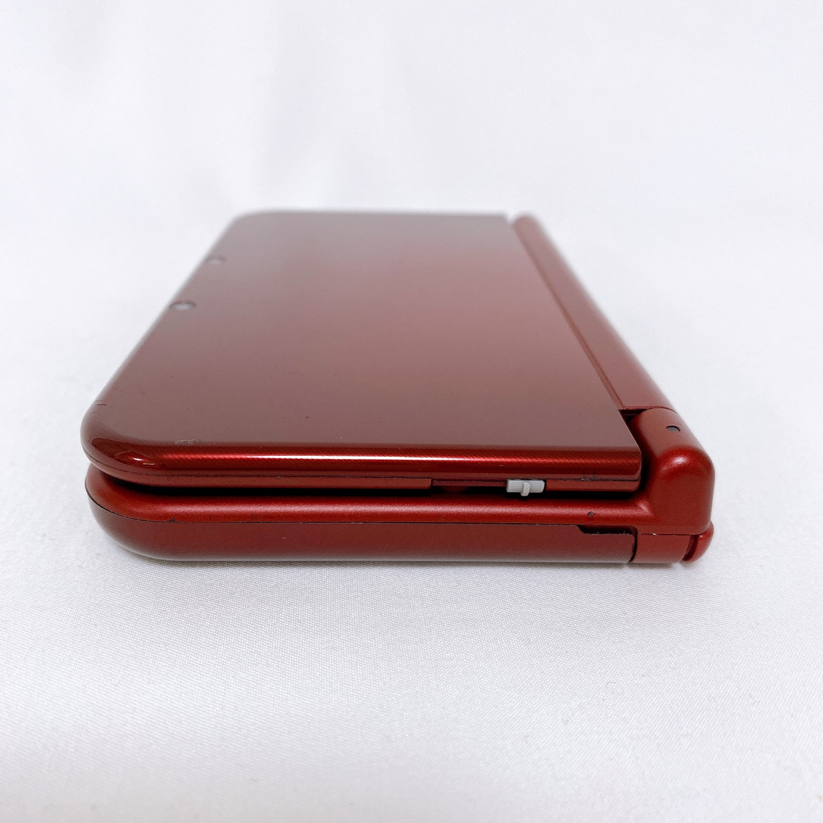 New Nintendo 3DS XL LL Metallic Red Console Stylus Japan Tested Working Rank A