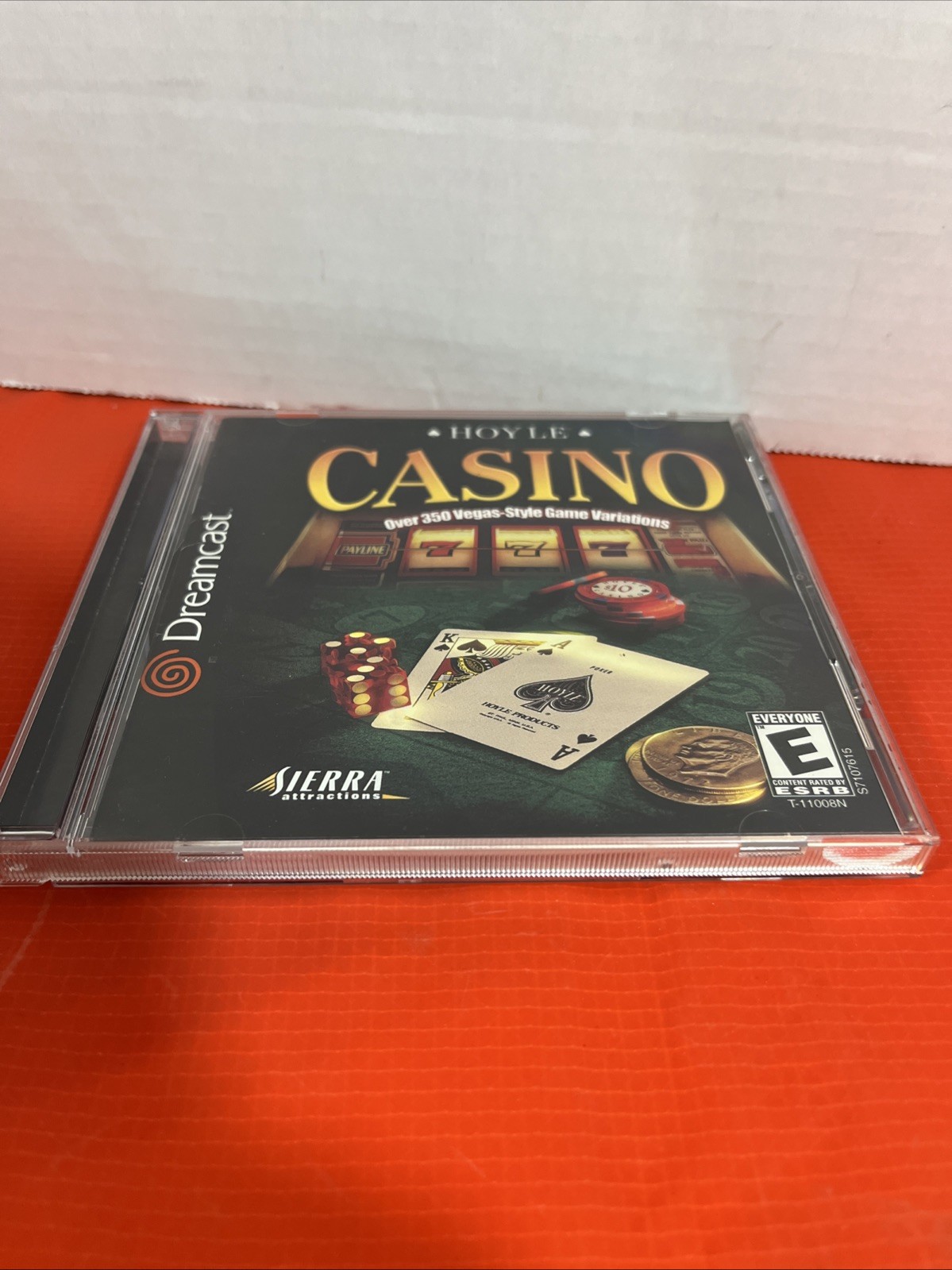 Hoyle Casino (Sega Dreamcast NTSC Us Canada 2000) Good Shape! Loads Well!