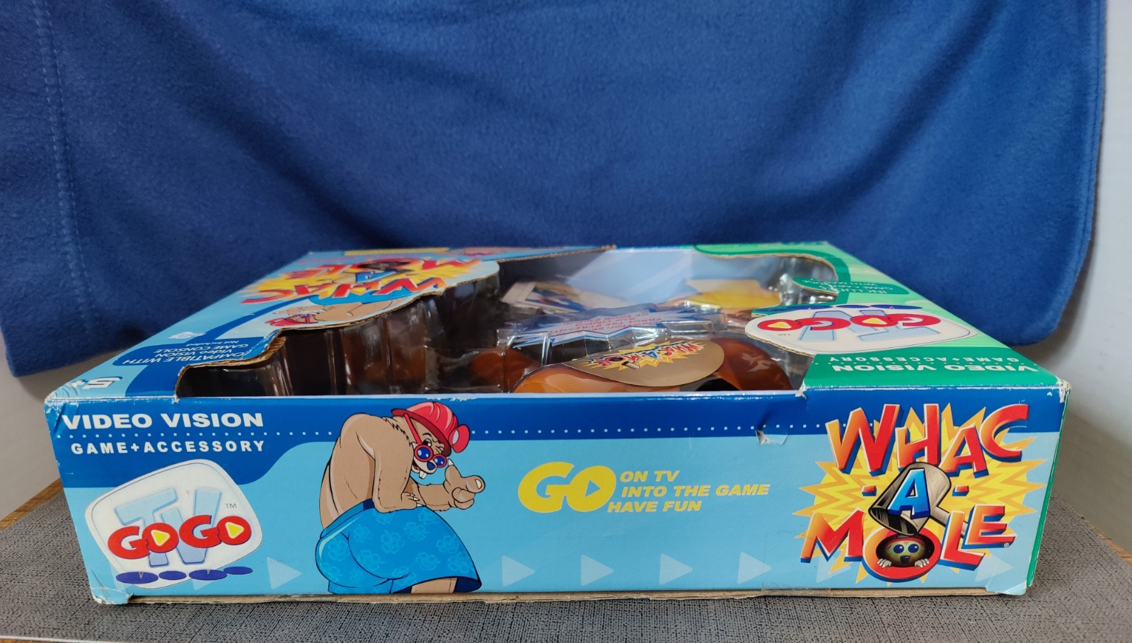 WHAC-A-MOLE GAME FOR VIDEO VISION 2005 NEW Open Box
