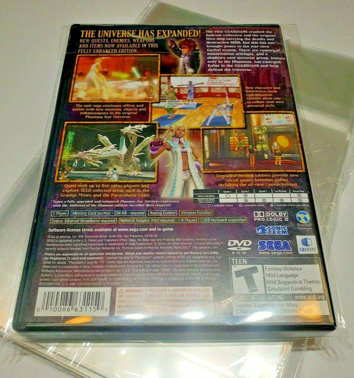 🔴Playstation 2 Soft Sleeve Case Protectors PS2 (100 Count)