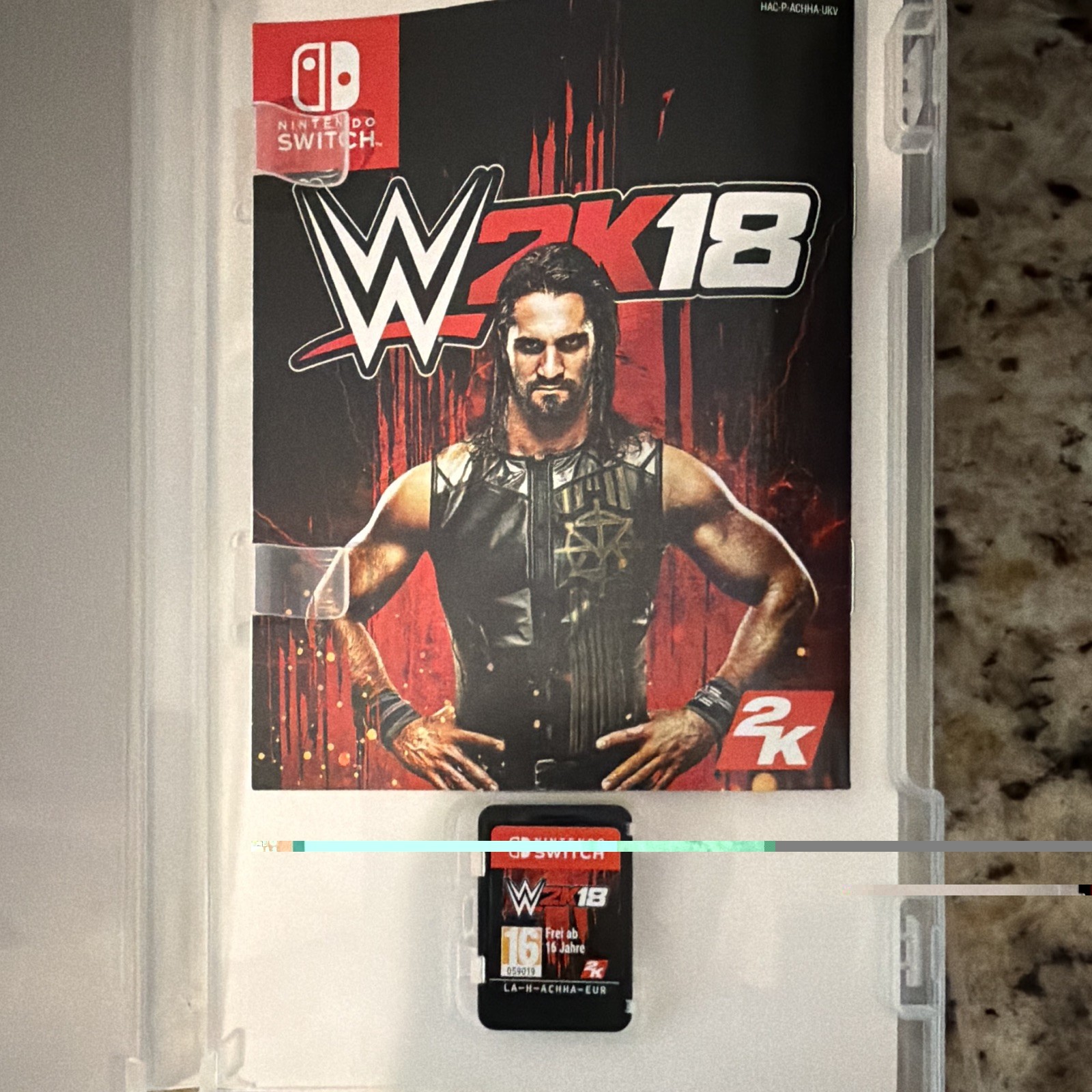 2K WWE 2K18 Nintendo Switch PAL PEGI 16 Multiplayer Wrestling Sports