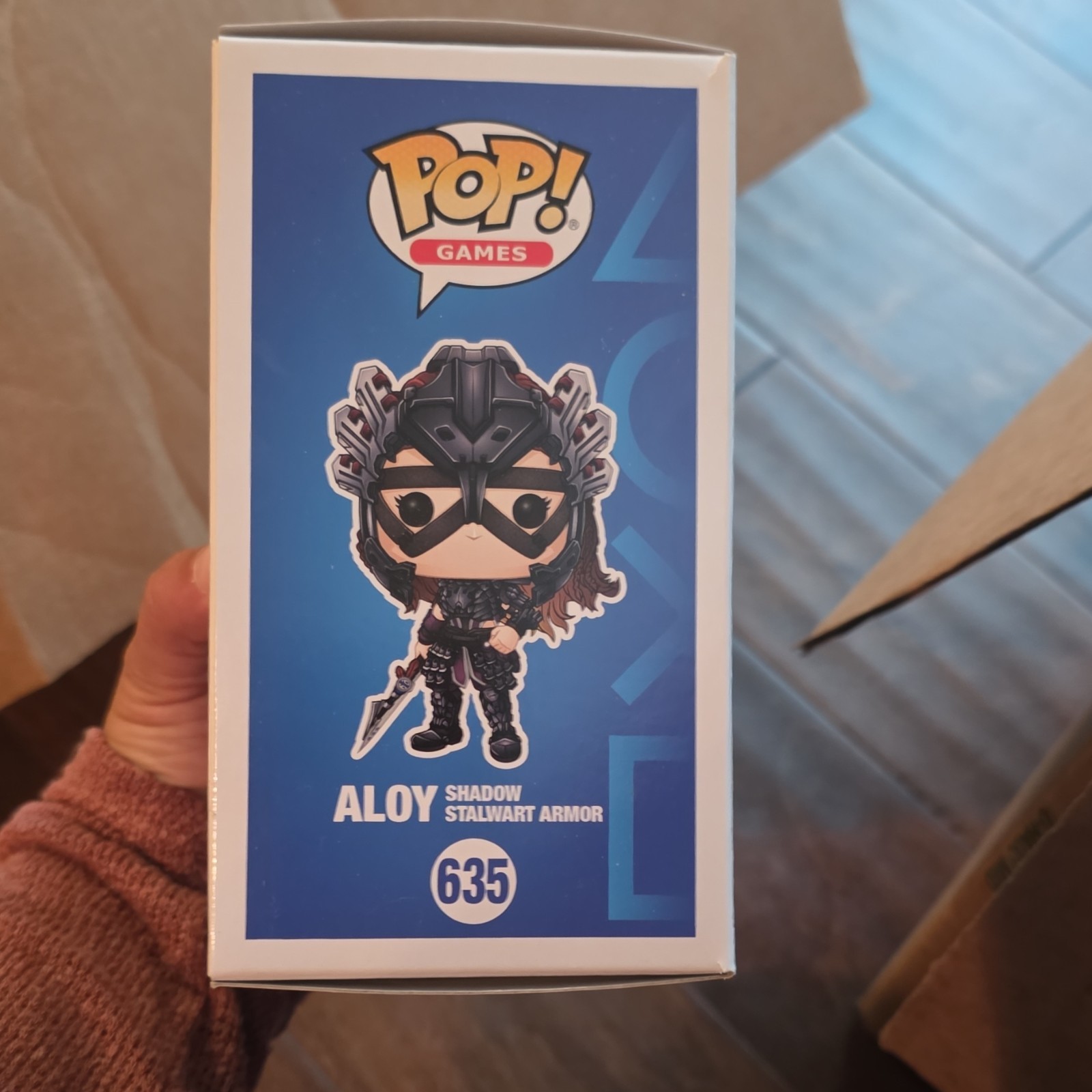 Funko POP! Games Aloy Shadow Stalwart Armor 635 Official Horizon Zero Dawn