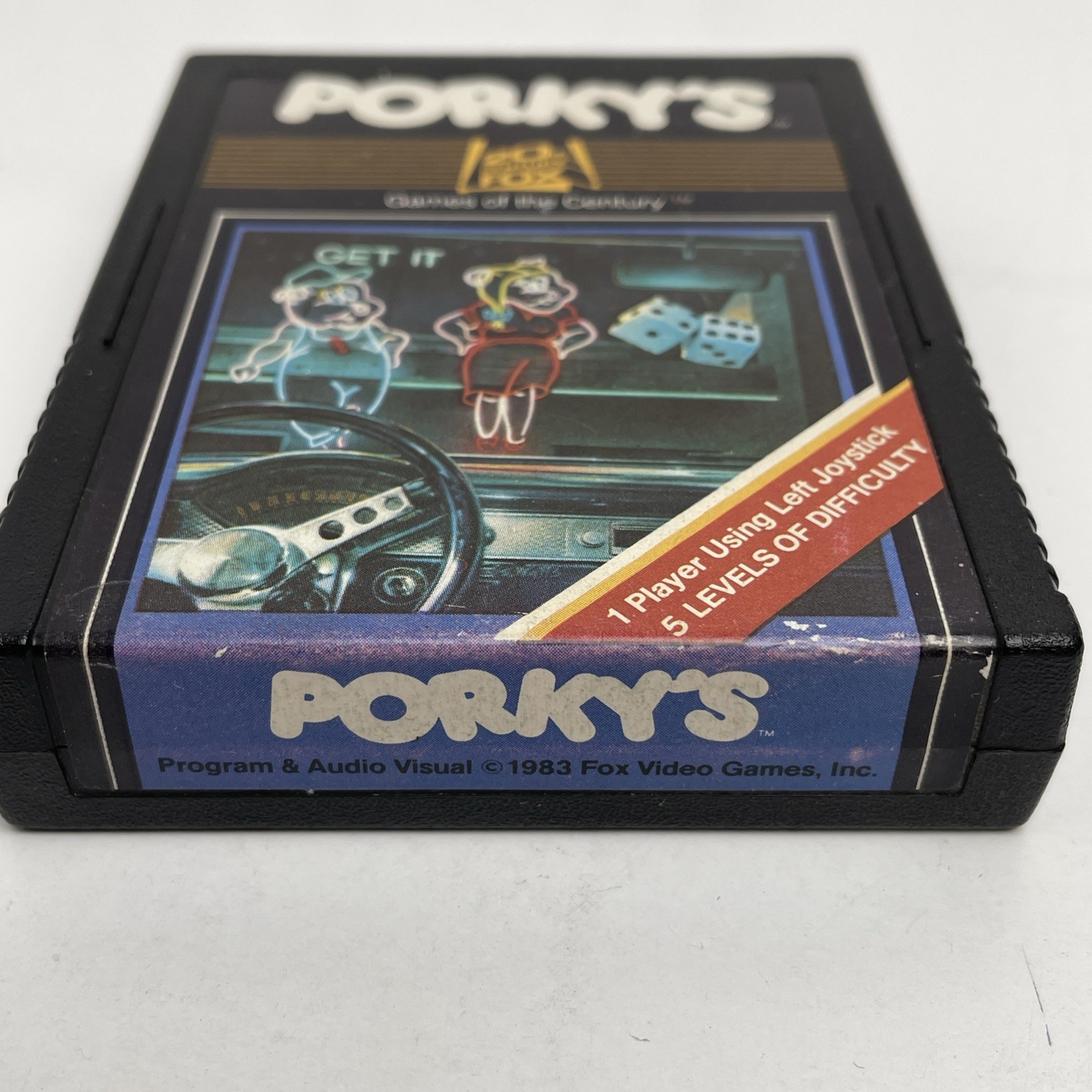 Vintage Atari 2600 Porky’s Cartridge 1983
