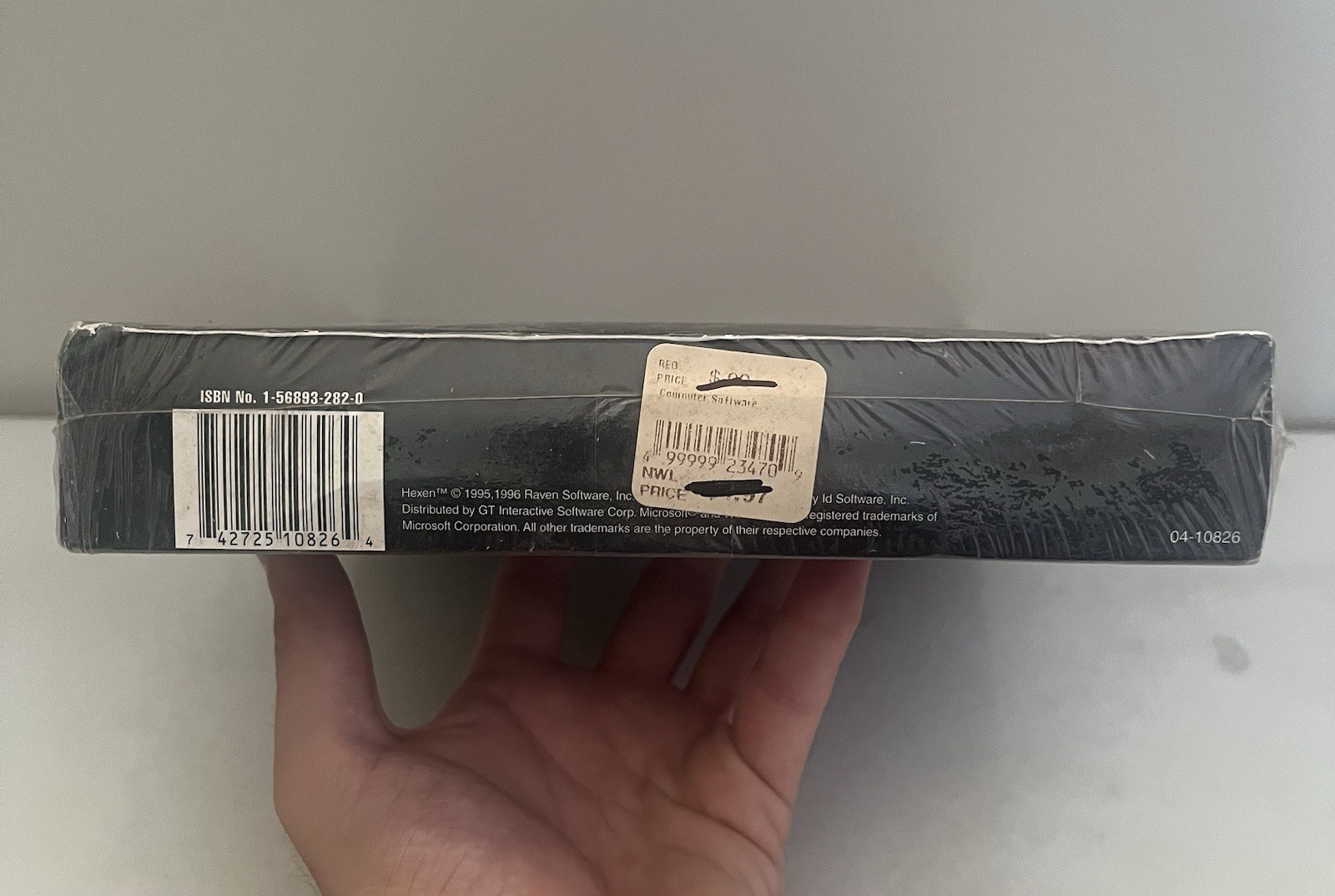 Brand New Hexen Beyond Heretic PC CD-ROM 1995 Big Box – Sealed – Rare
