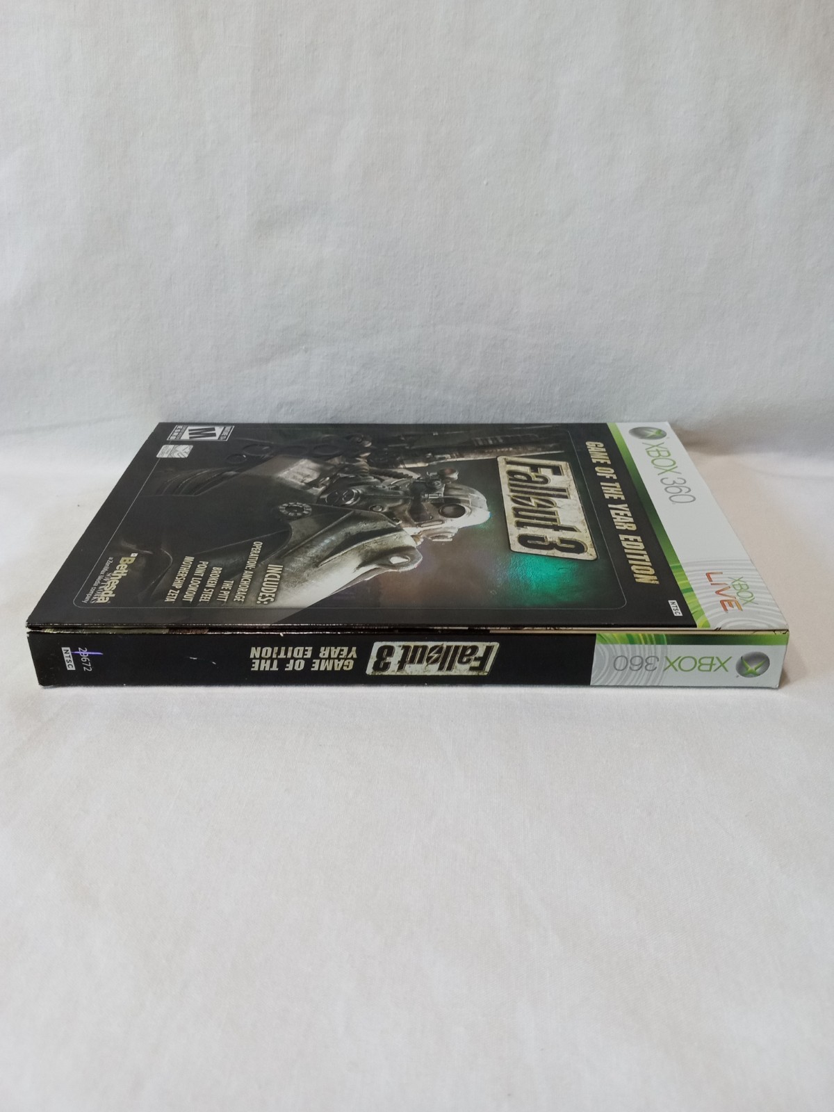 Fallout 3 Game Of The Year Edition W/ Slipcover Xbox 360 Brand New Sealed