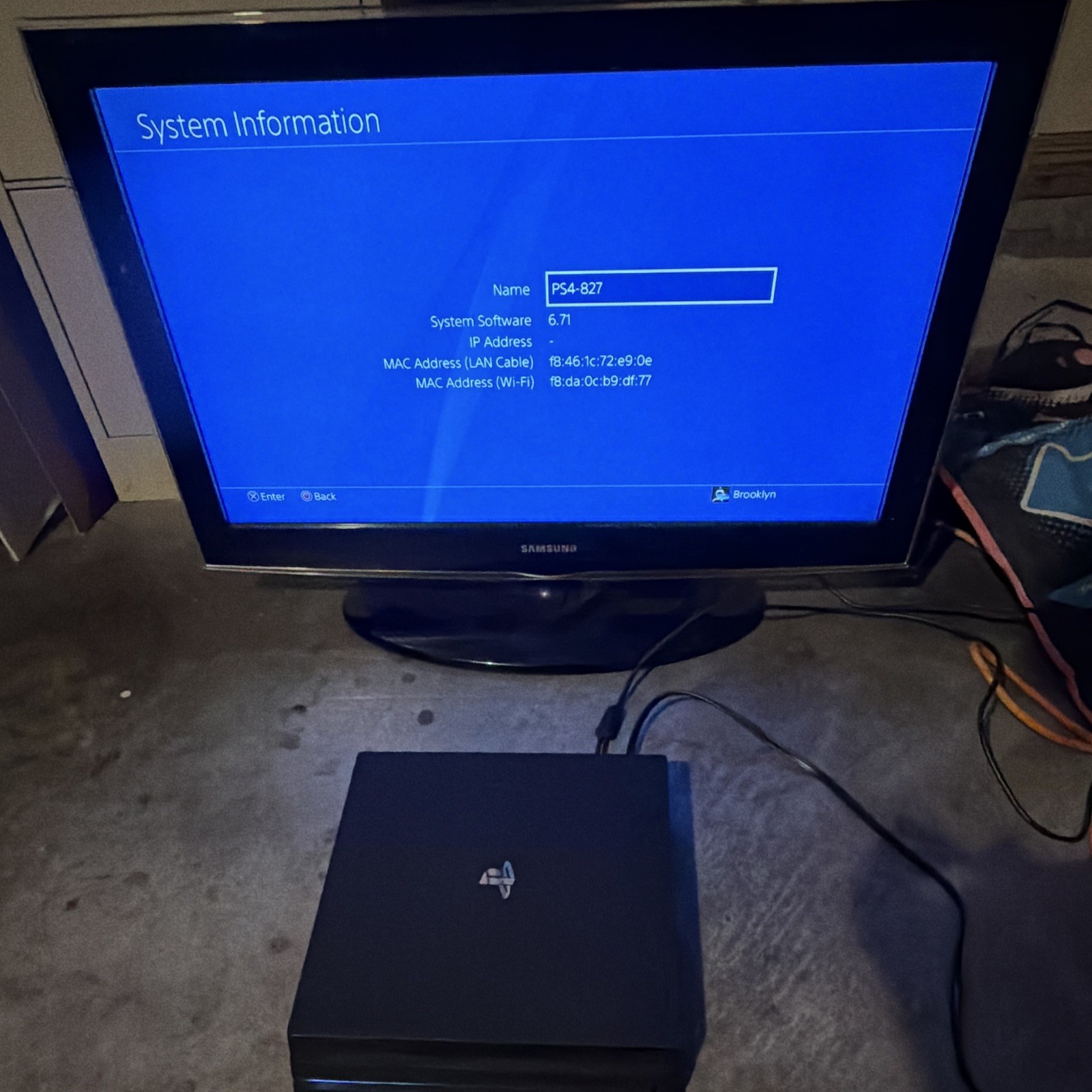 Low Firmware 6.71 PlayStation 4 Pro 1TB JailBreakable Console only