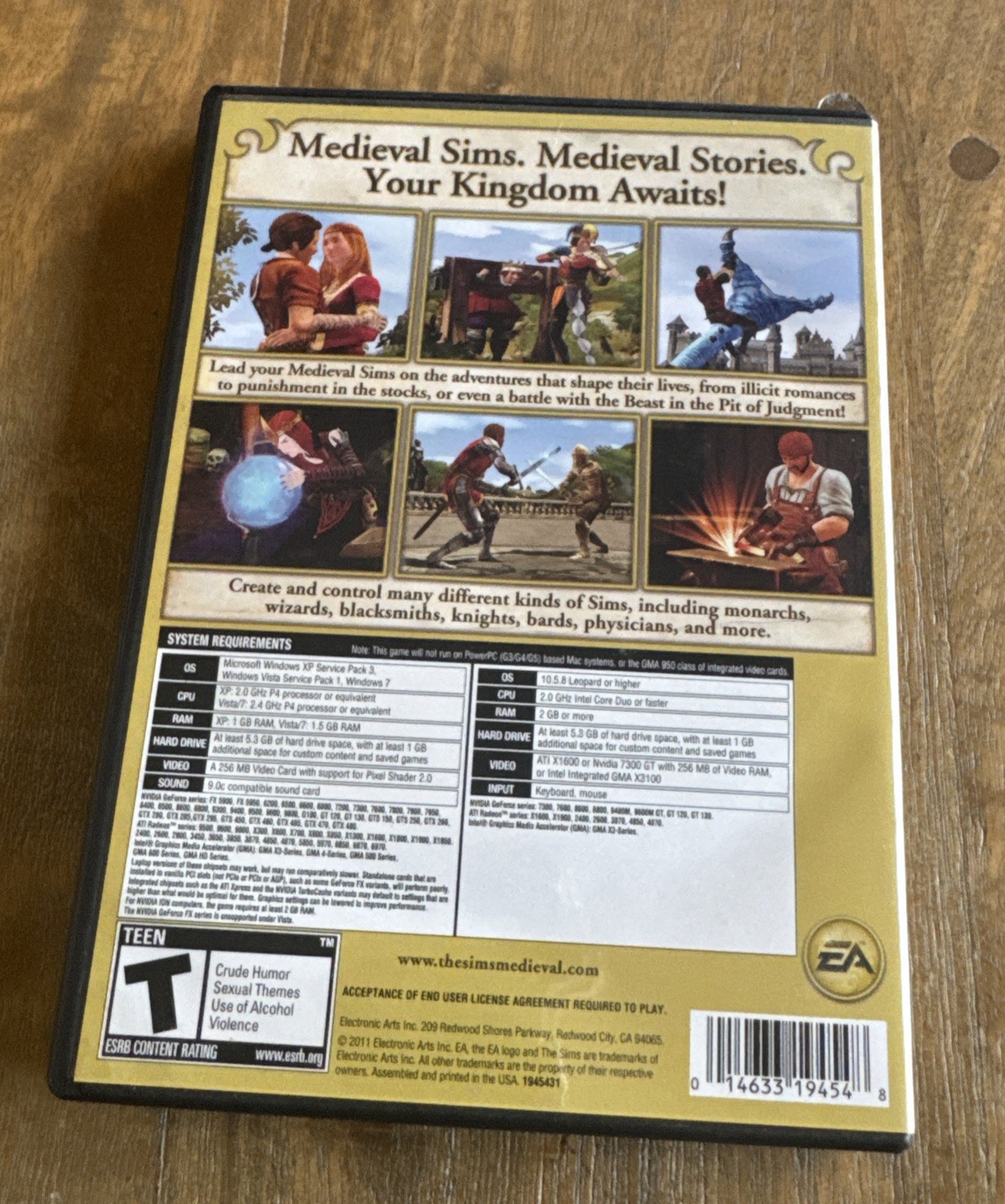 Sims Medieval EA Games