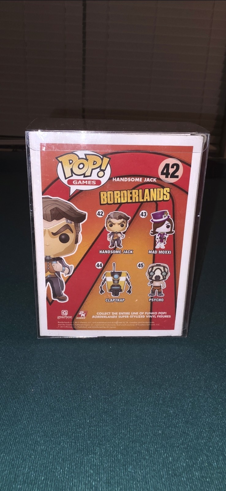 Funko Pop! Games Borderlands Handsome Jack #42 Vinyl Figure (2015)