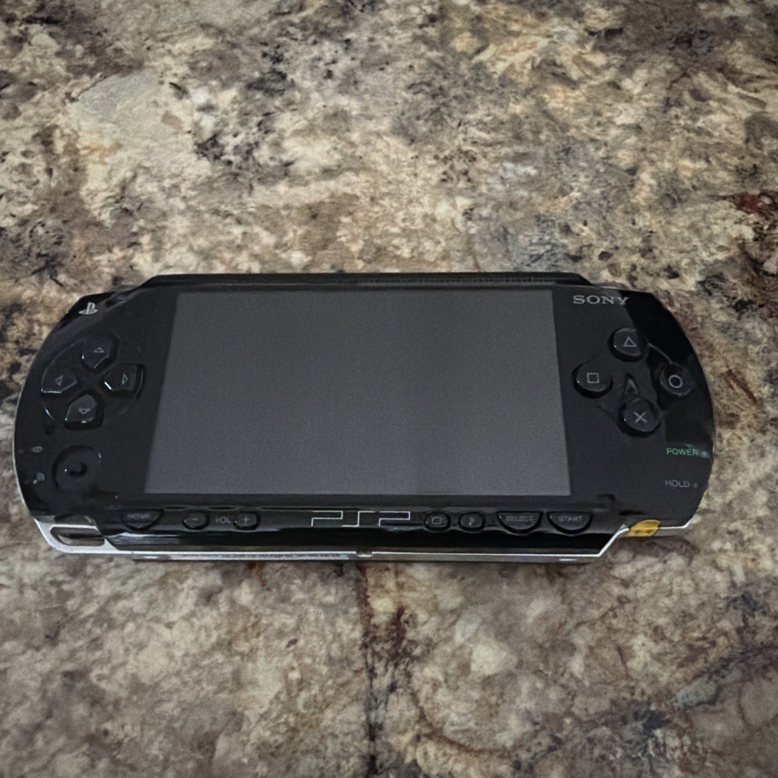 Sony PlayStation Portable PSP-1001 – Black; Parts/Repair