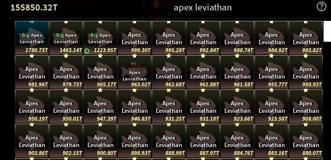 Apex leviathan fisch fish