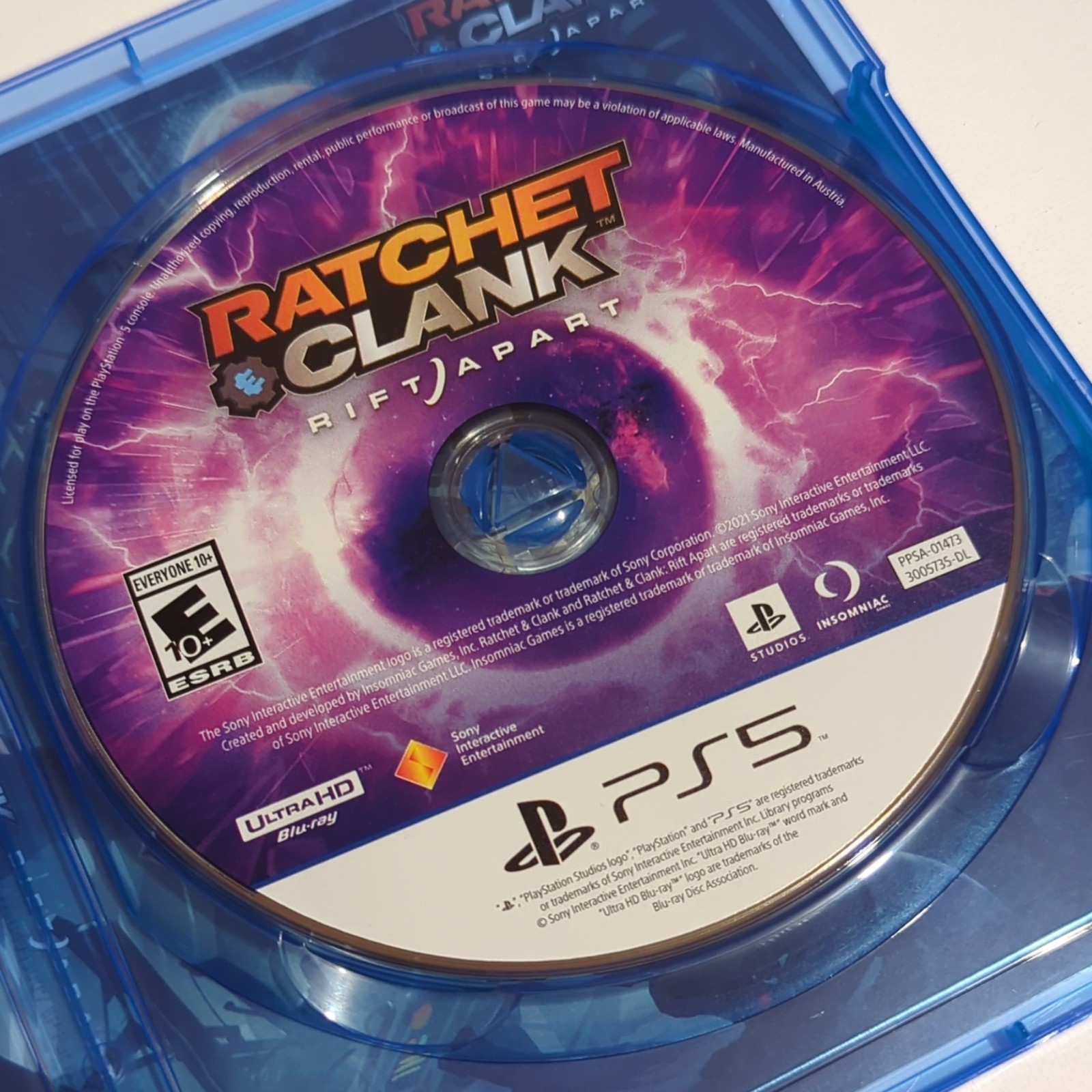 Sony Ratchet & Clank: Rift Apart PS5 Game – Never Played! Disc Untouched! – New!