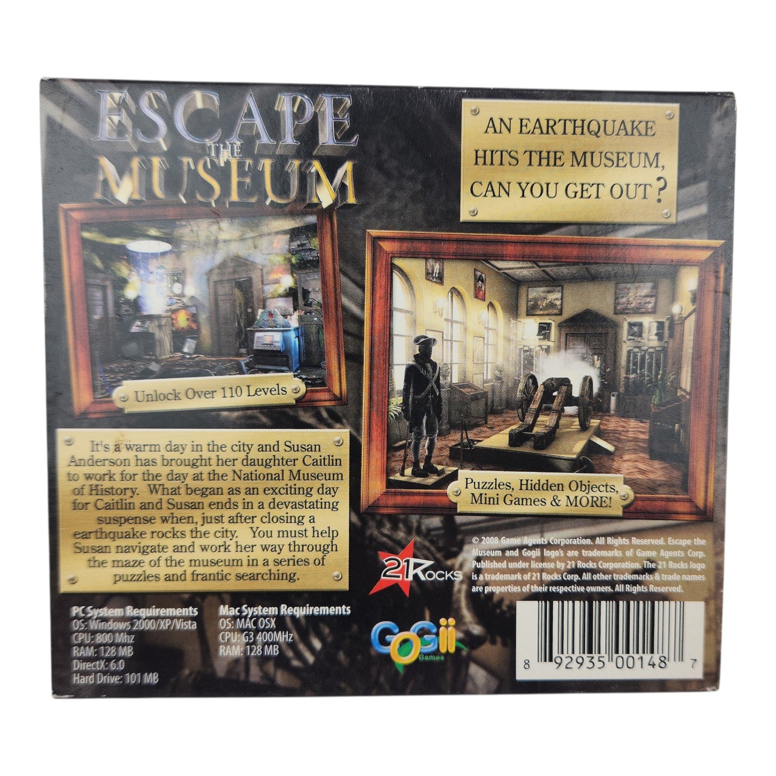 Nostalgic 2000s PC Game Lot (7) Hidden Object Mystery & Puzzle Y2K Big Box