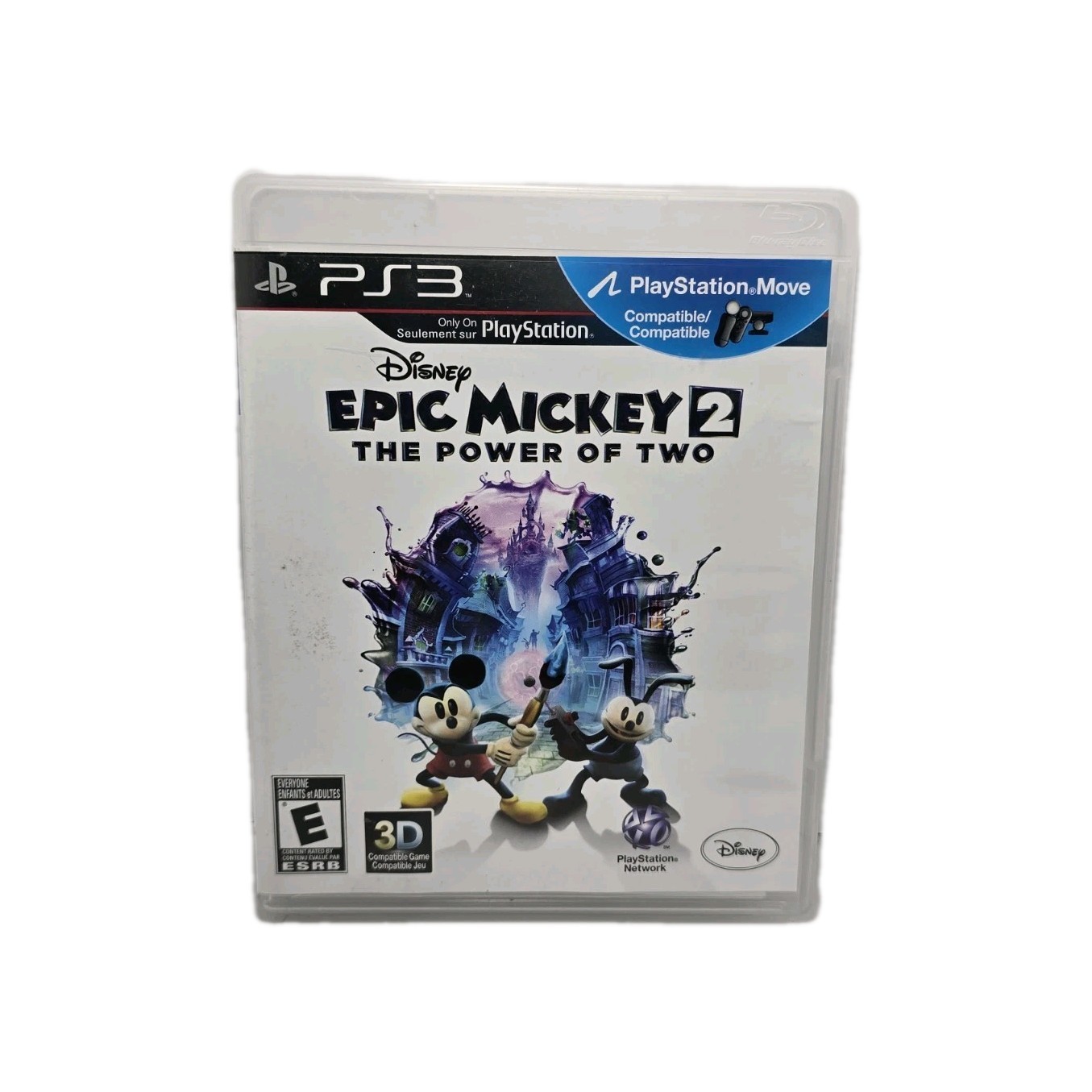Disney Epic Mickey 2: The Power of Two (2012) PlayStation 3 PS3 CIB Complete