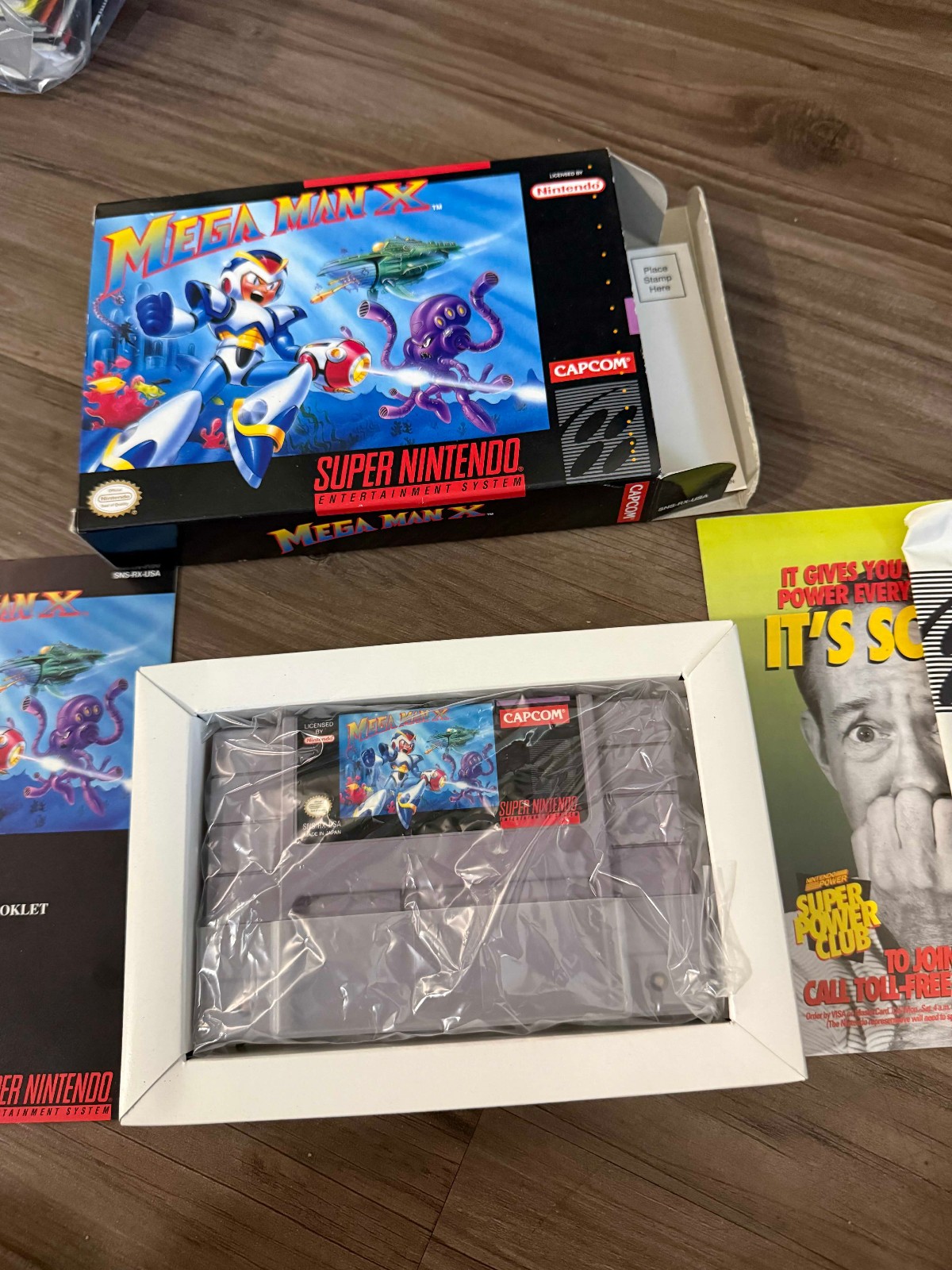 Mega Man X (SNES, 1994) – CIB, AUTHENTIC, TESTED, SEE PICS FOR FLAWS