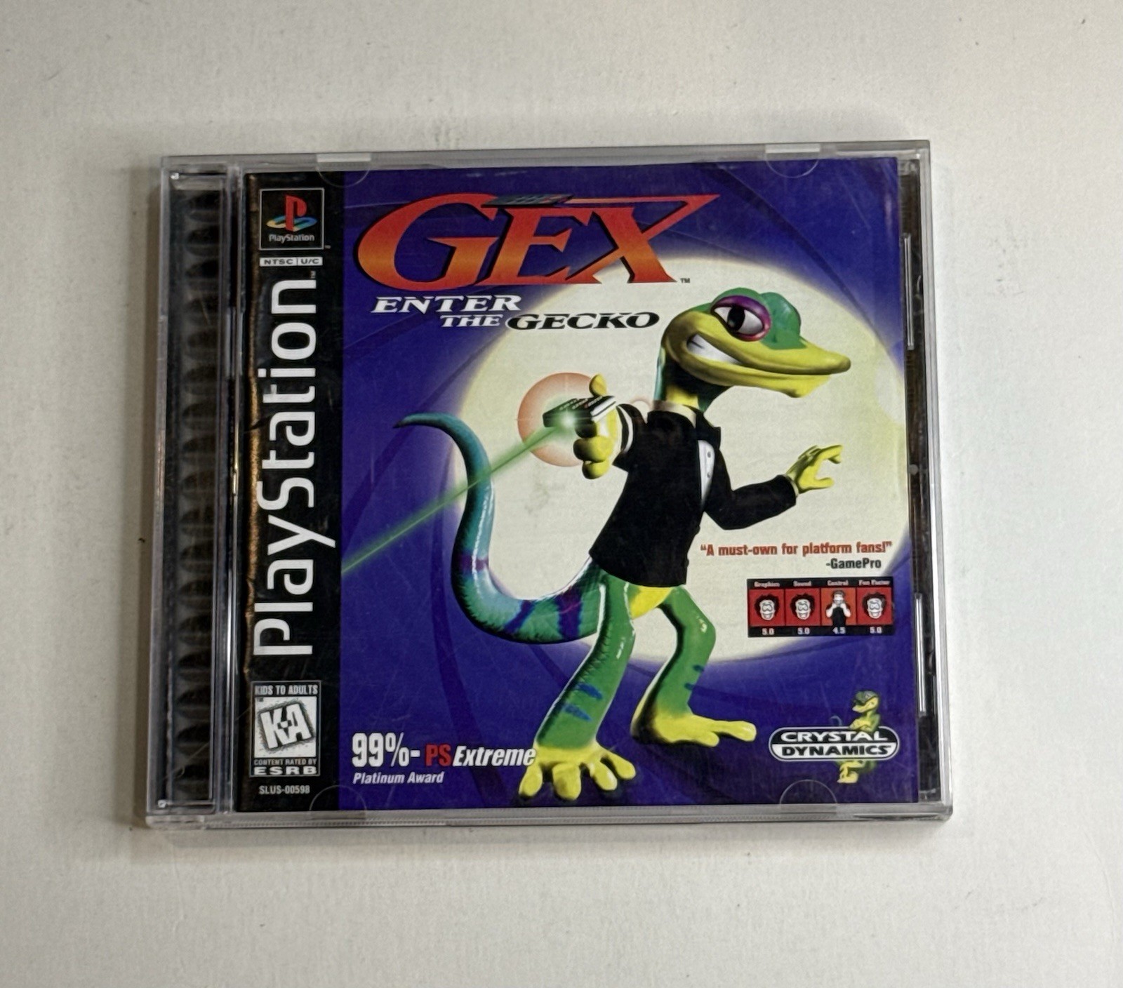 3 Game PS1 Gex Lot: Gex 1, 2, & 3 (Sony PlayStation 1) All CIB Complete W Reg