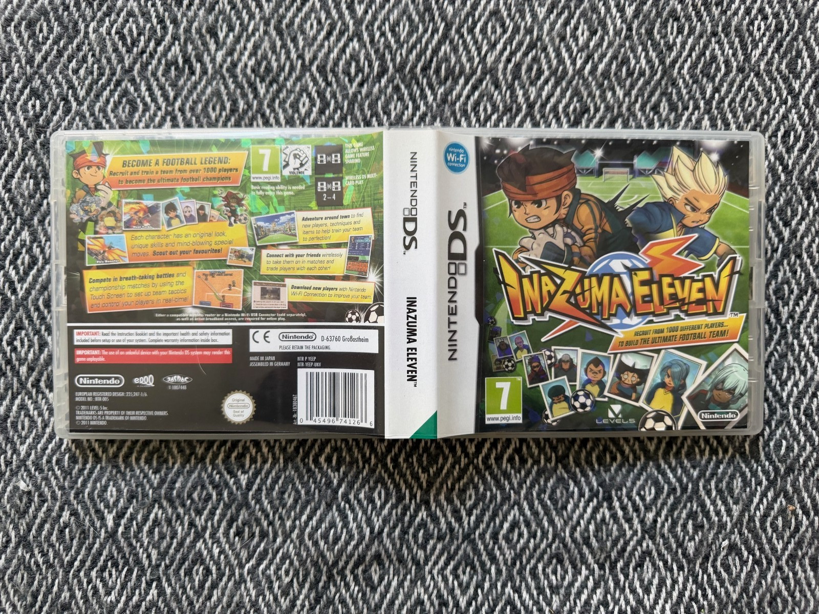 ds Inazuma Eleven Game PAL REGION FREE (Works in US)