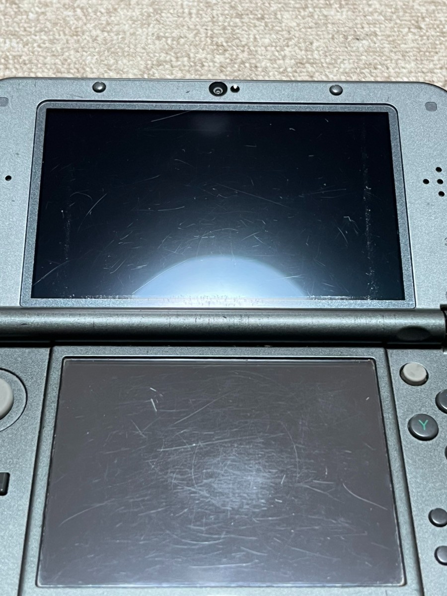 New 3DS LL XL Metalic black Japan Nintendo Console region Japanese B36