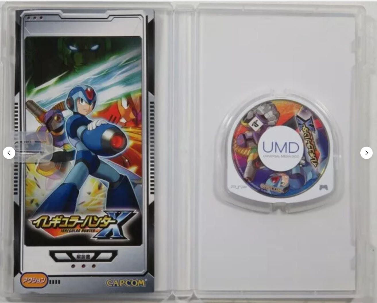 Megaman PSP Lot 4 Set Rockman Dash 1 2 Irregular hunter X Sony