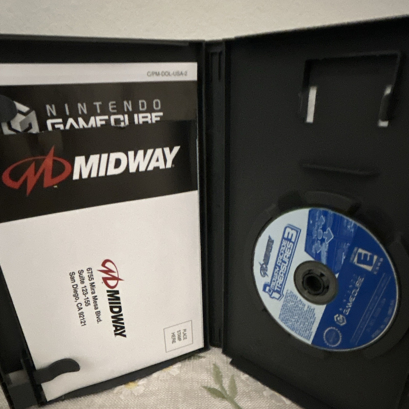 Midway Midway Arcade Treasures 3 Nintendo GameCube Manual Included E NTSC