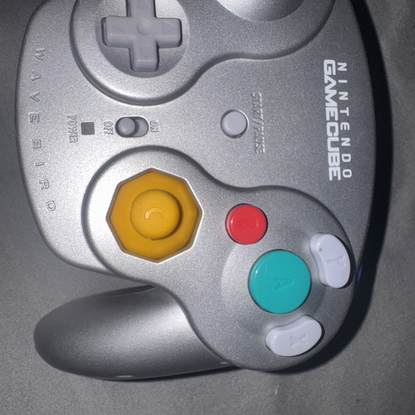 Nintendo Gamecube Wavebird Wireless Controller – Platinum