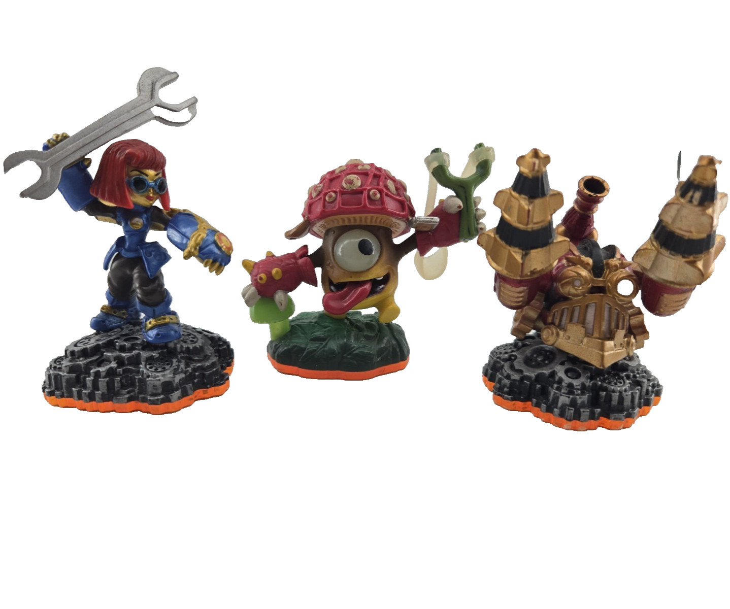 Skylanders Giants Series 2 Figure Lot Of 8 Spyro Drobot Double Trouble