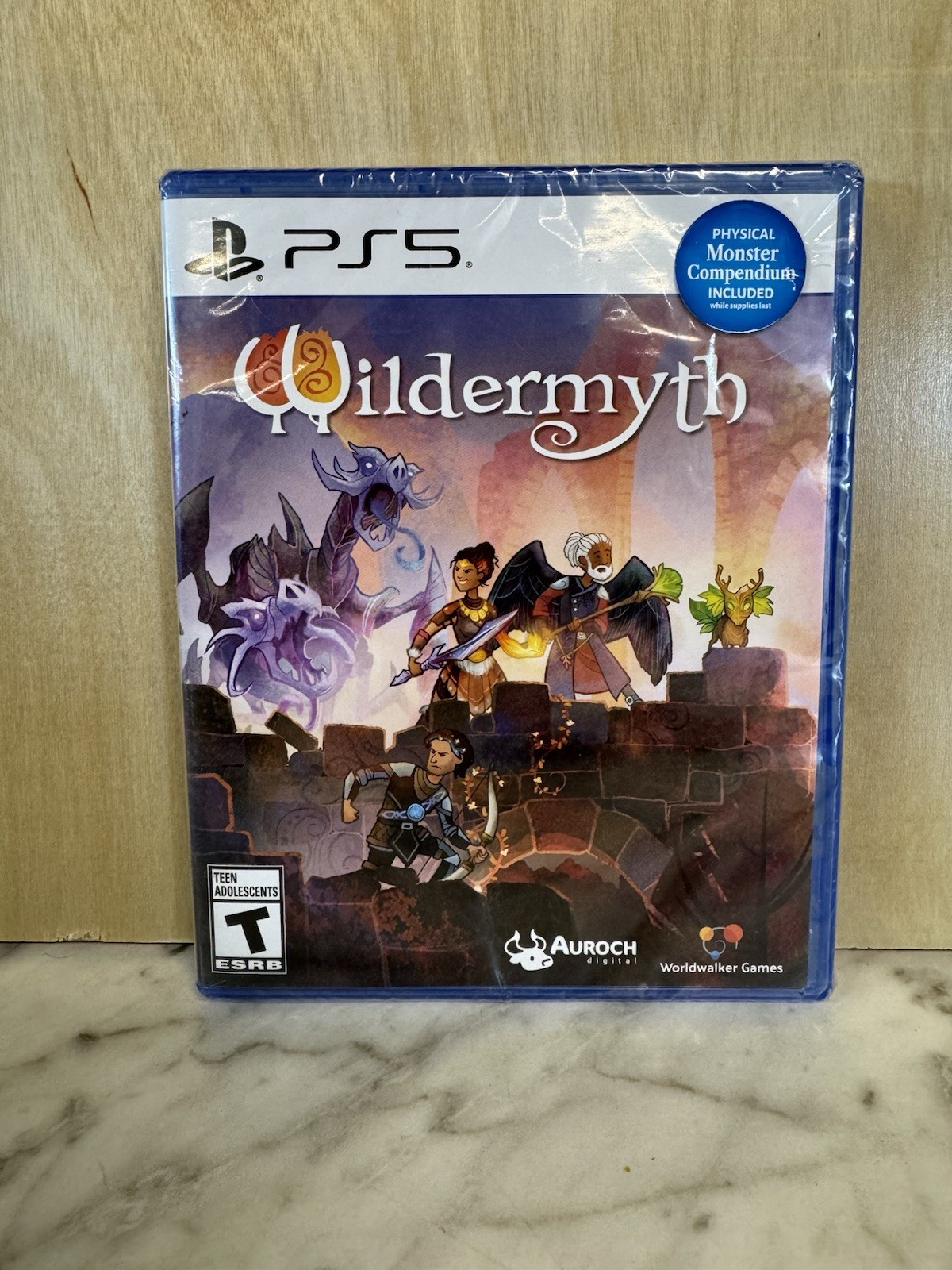 Wildermyth PS5 Game by Nighthawk Interactive 2024 Physical Monster Compendium