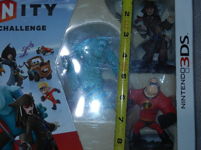 new no warranty Disney Infinity Toy Box Challenge Starter Pack nintendo 3DS 3 ds