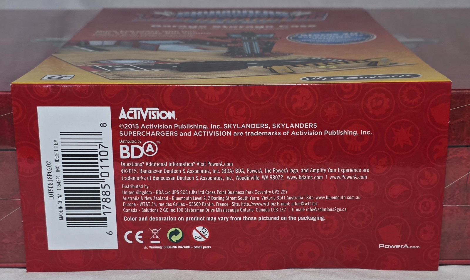 Activision Skylanders Superchargers Garage Storage Case W/ Extras NEW & SEALED