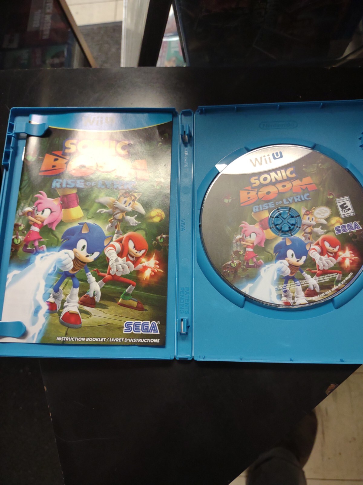 Sonic Boom: Rise of Lyric (Nintendo Wii U, 2014) Complete