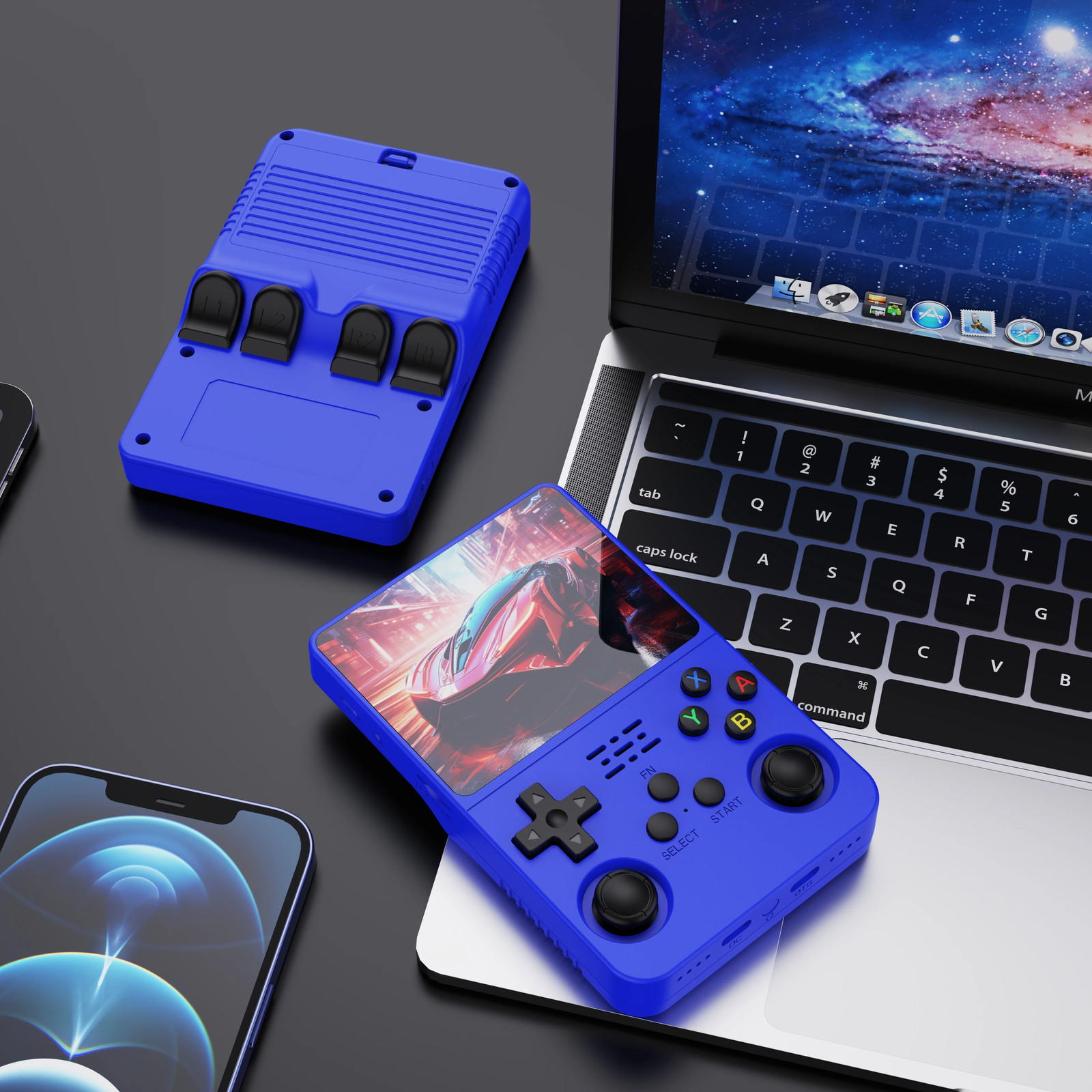 Open Source R36S Retro Handheld Video Game Console Linux 3.5″ IPS 64GB